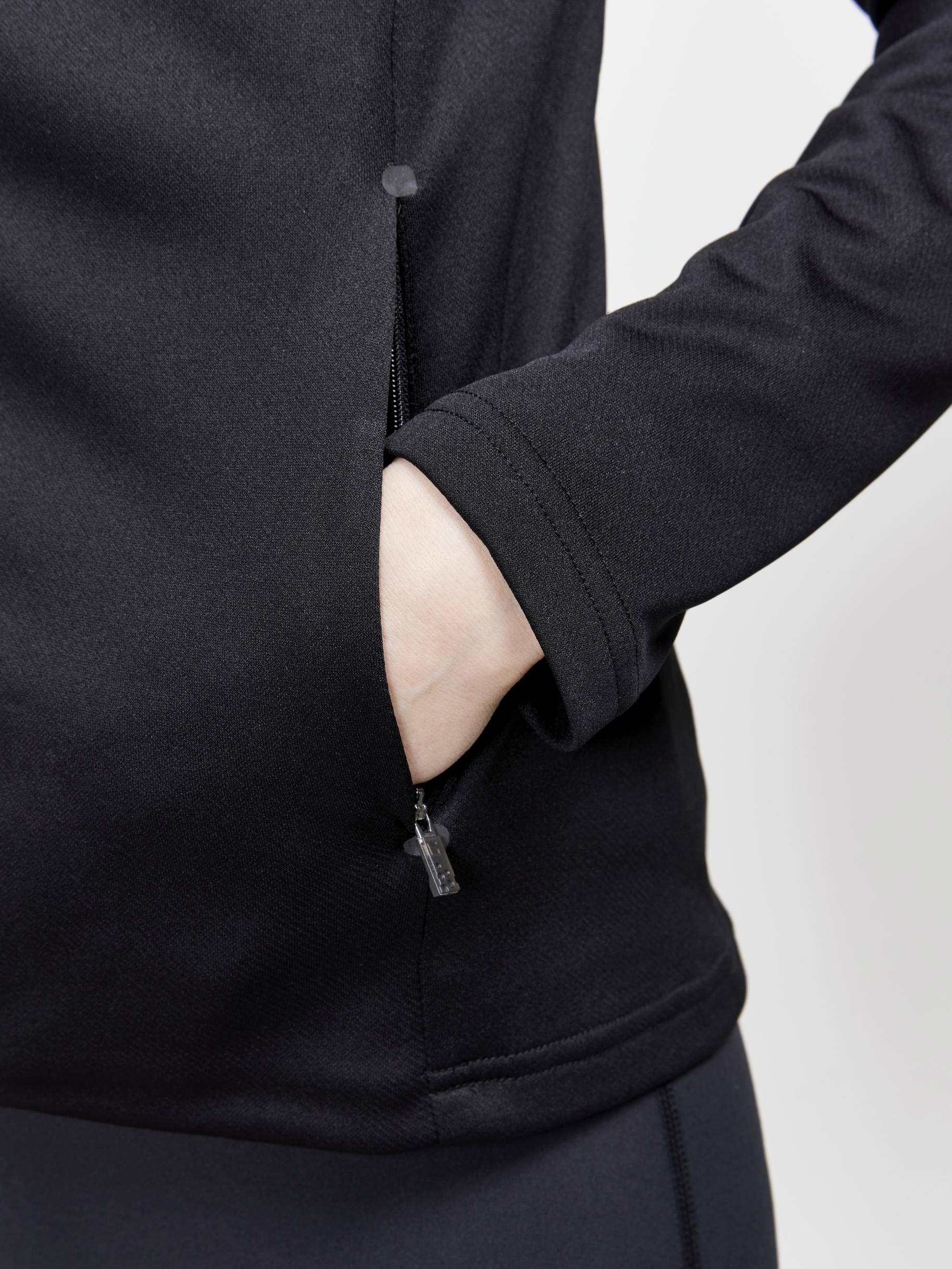 Women's ADV Essence Jersey Hood Jacket - Black - Image 3