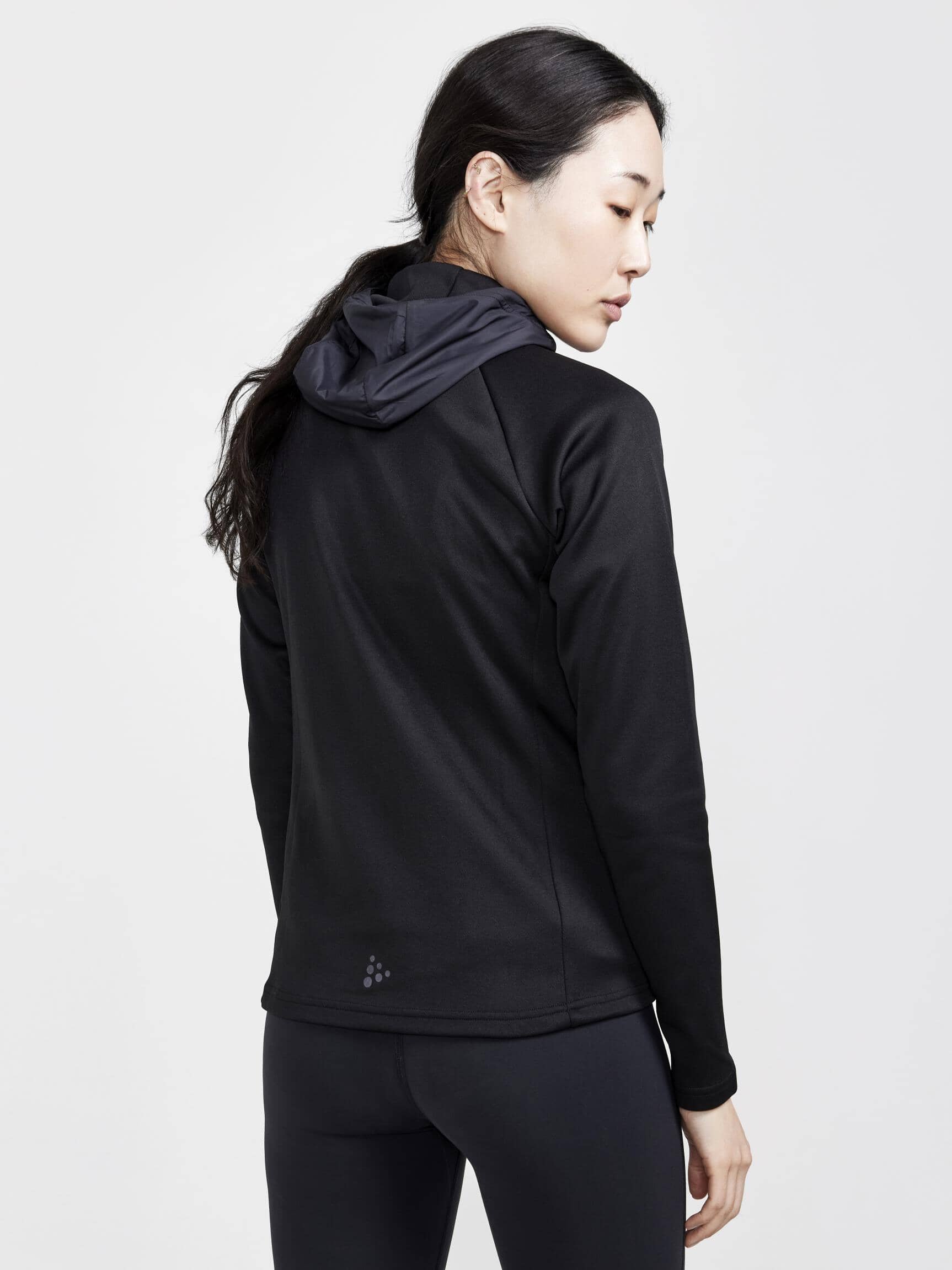Women's ADV Essence Jersey Hood Jacket - Black - Image 5