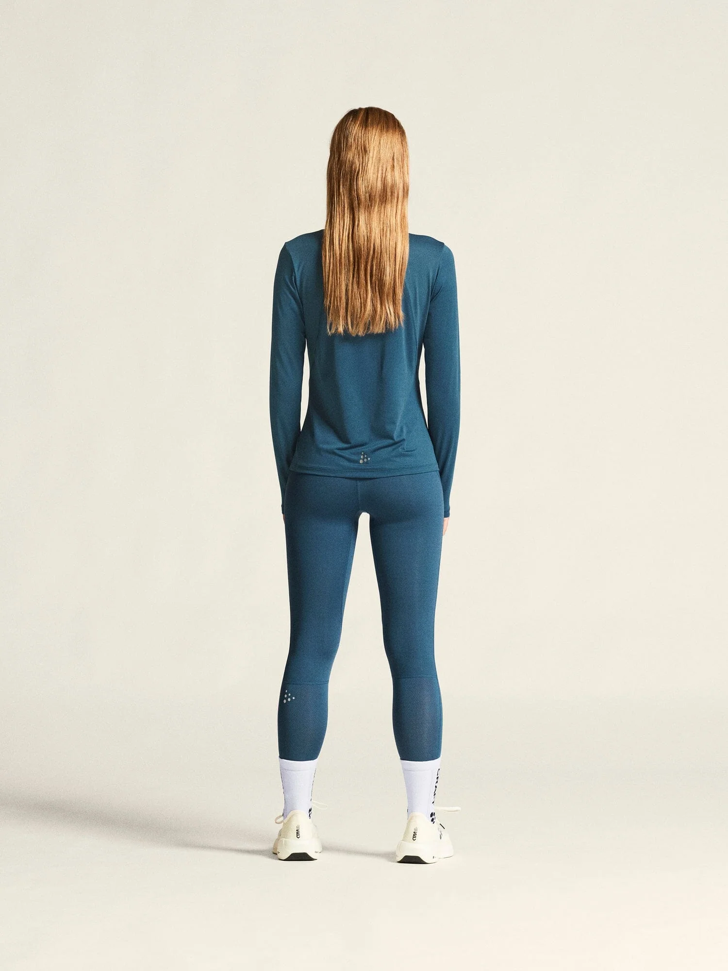 Women's Adv Essence LS Tee 2 - Ensign - Image 6