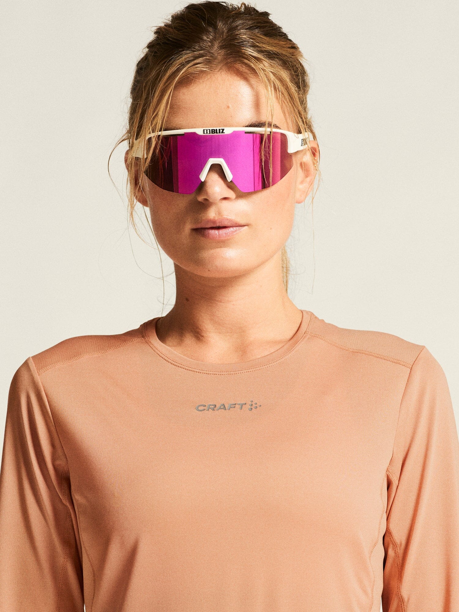 Women's Adv Essence LS Tee 2 - Light Syrup - Image 3