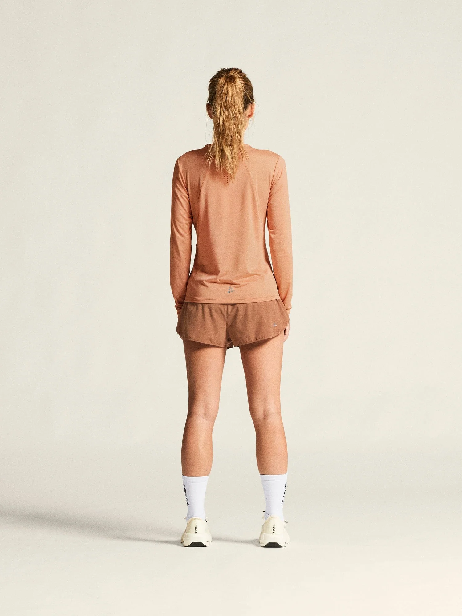 Women's Adv Essence LS Tee 2 - Light Syrup - Image 6