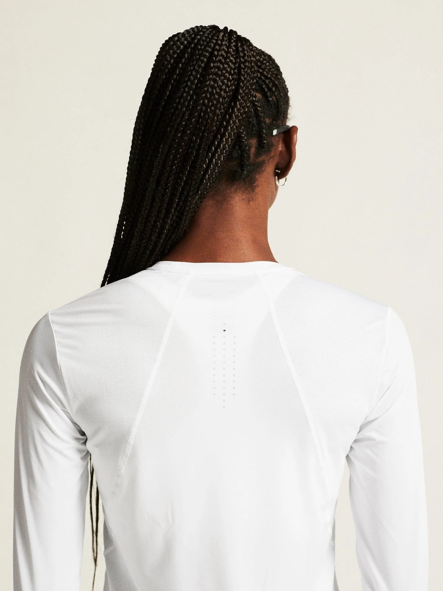 Women's Adv Essence LS Tee 2 - White - Image 4