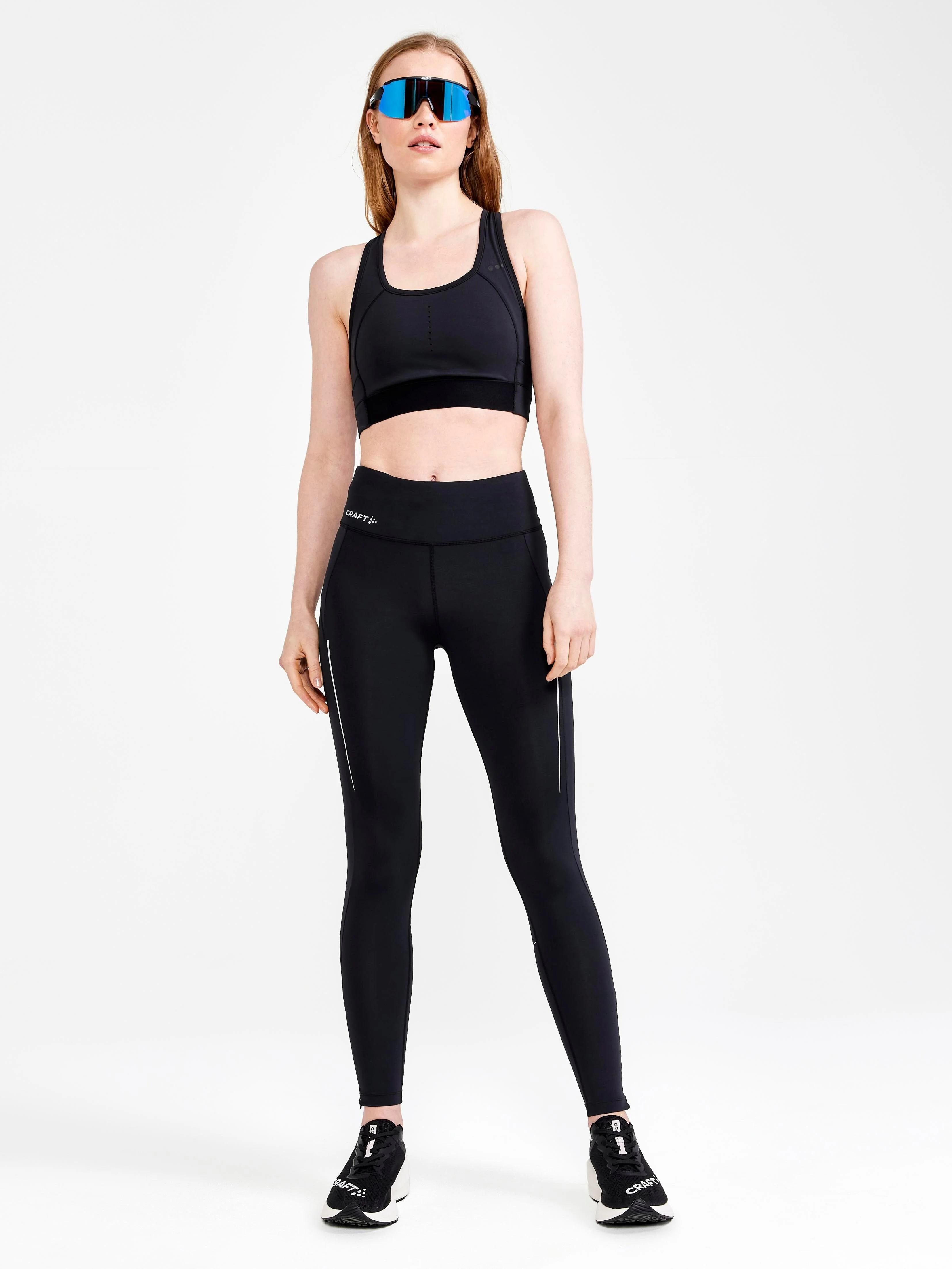 Women's ADV Essence Running Tights - Black - Image 5