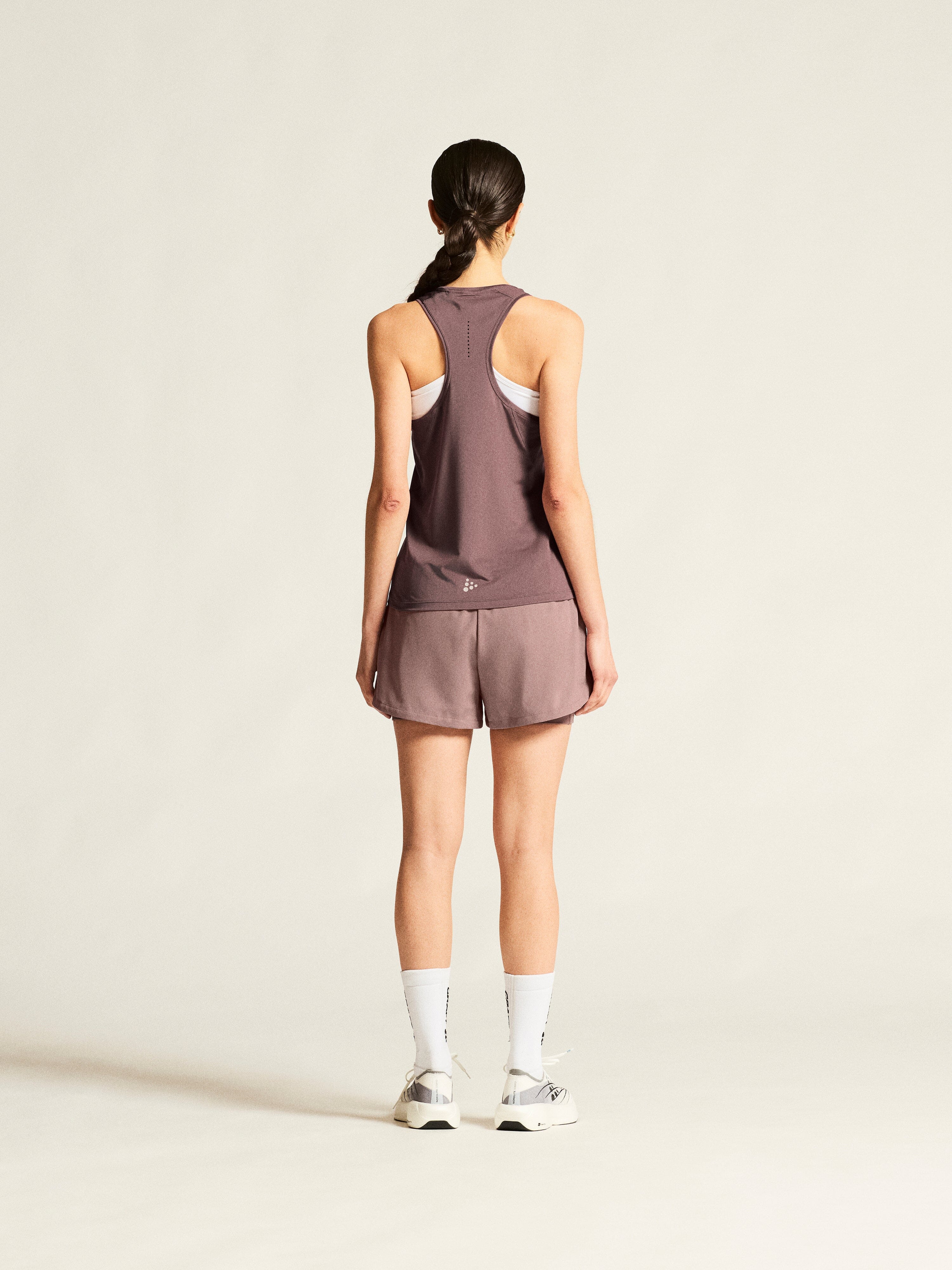 Women's Adv Essence Singlet 2 - Flint - Image 6