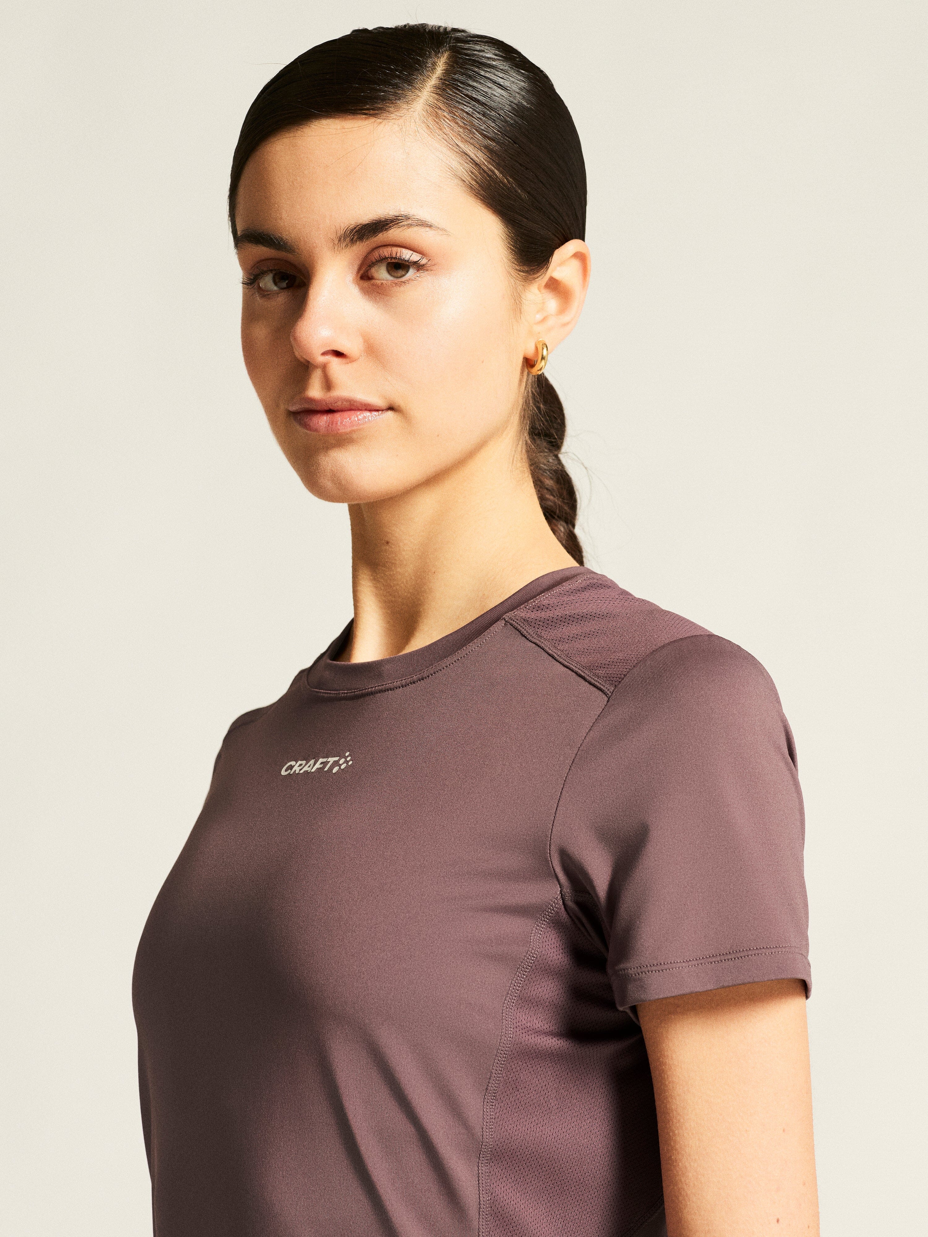 Women's Adv Essence SS Tee 2 - Flint - Image 3