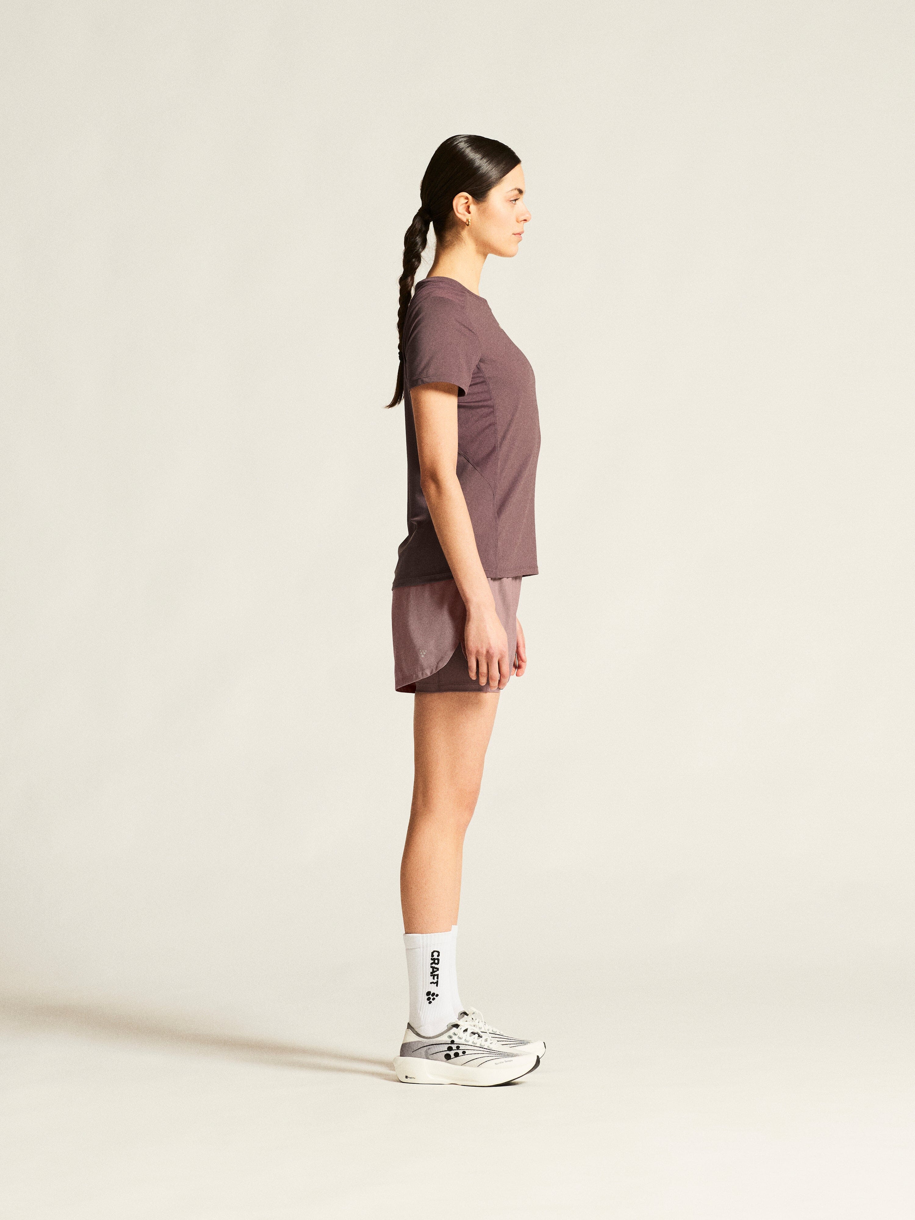 Women's Adv Essence SS Tee 2 - Flint - Image 5