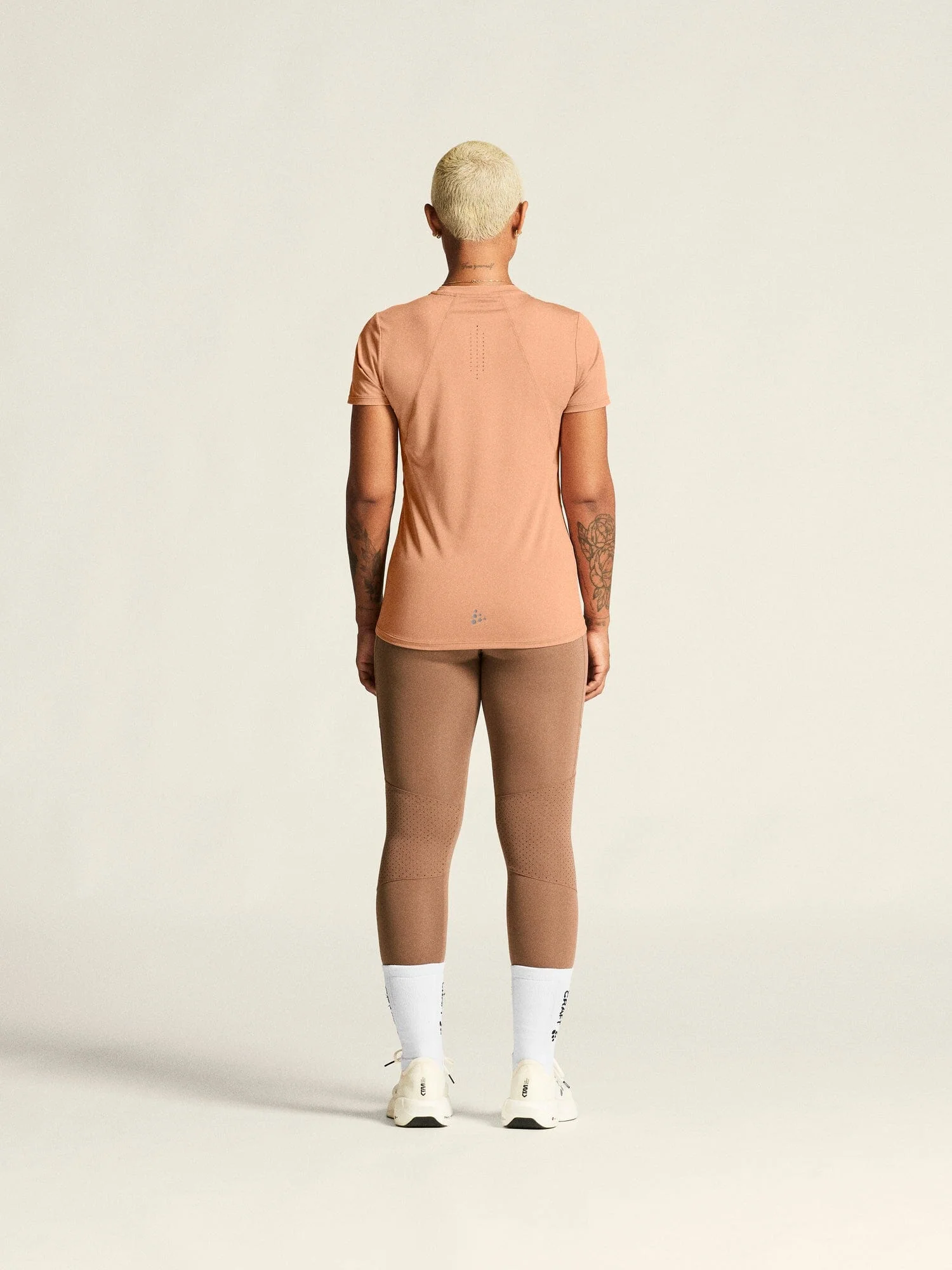 Women's Adv Essence SS Tee 2 - Light Syrup - Image 6