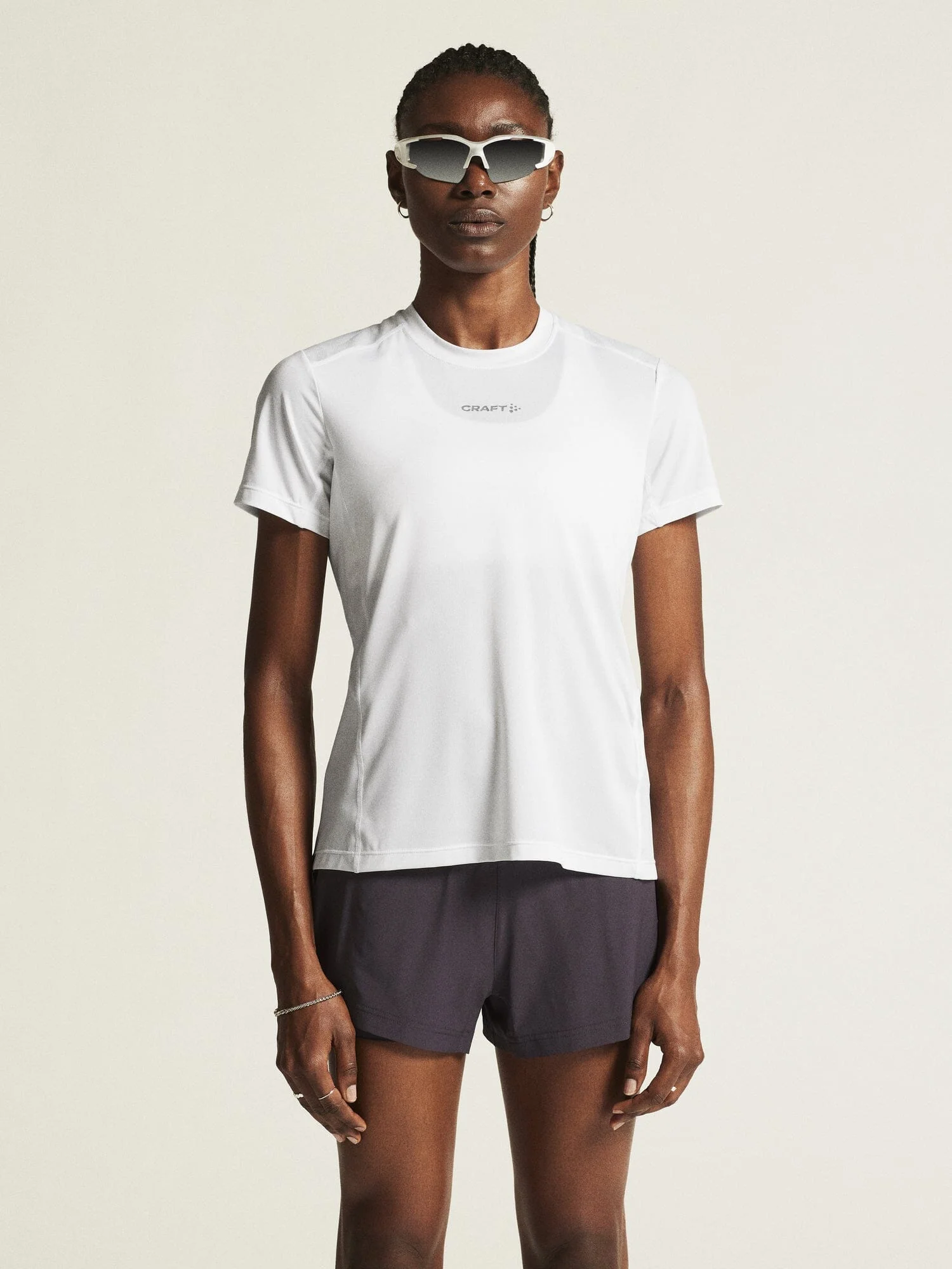 Women's Adv Essence SS Tee 2 - White - Image 2