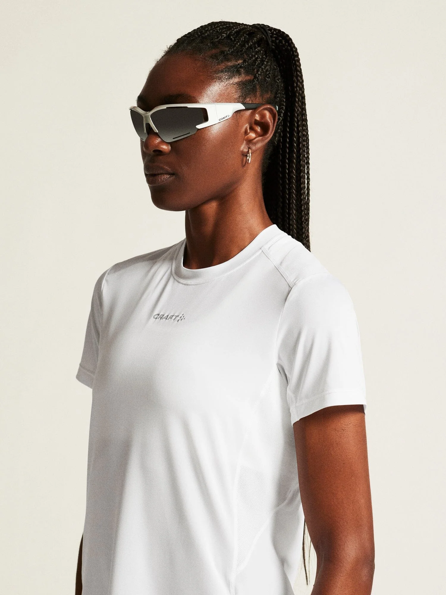 Women's Adv Essence SS Tee 2 - White - Image 3