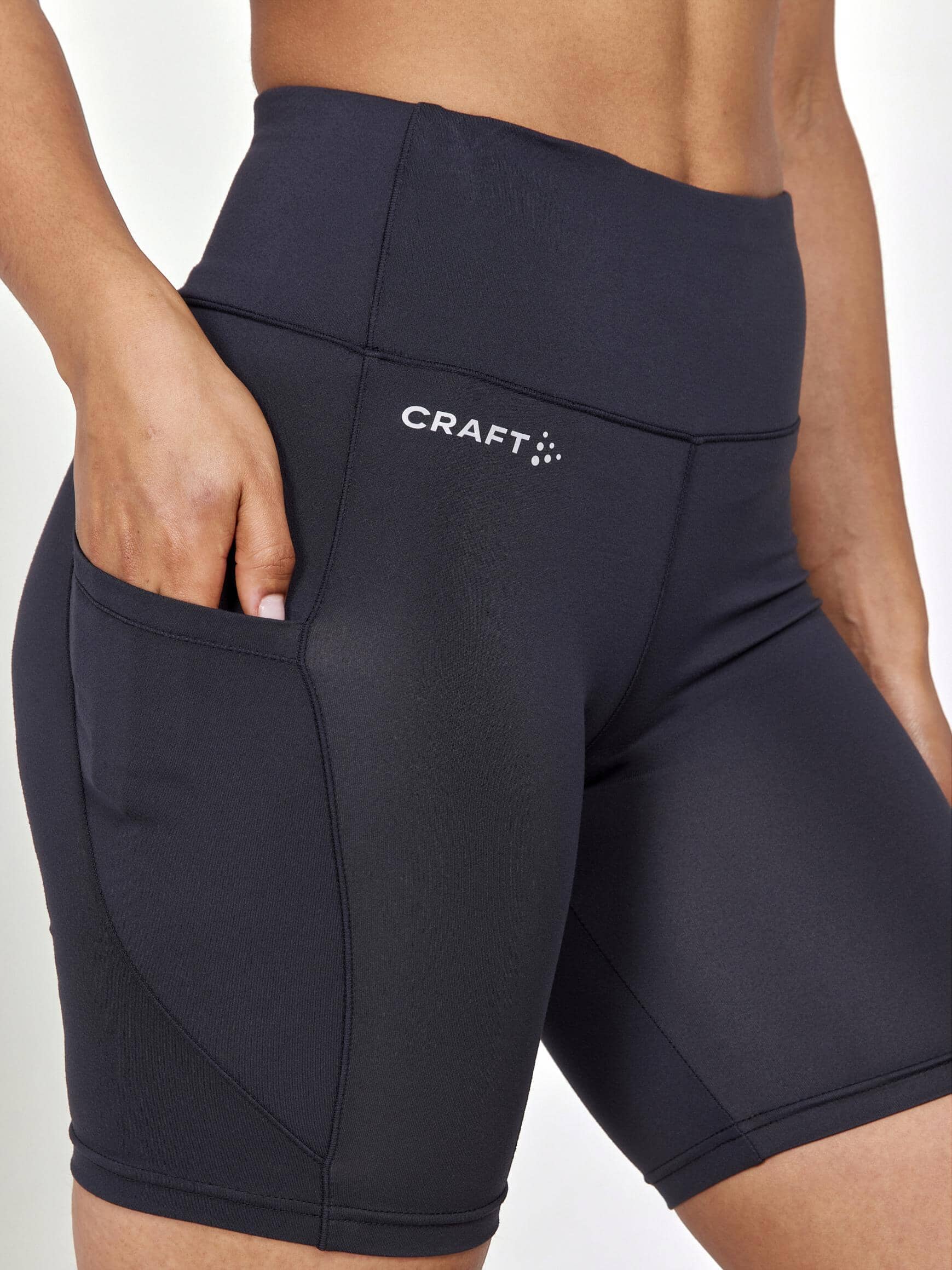Women's ADV Essence Training Short Tights 2 - Black - Image 3