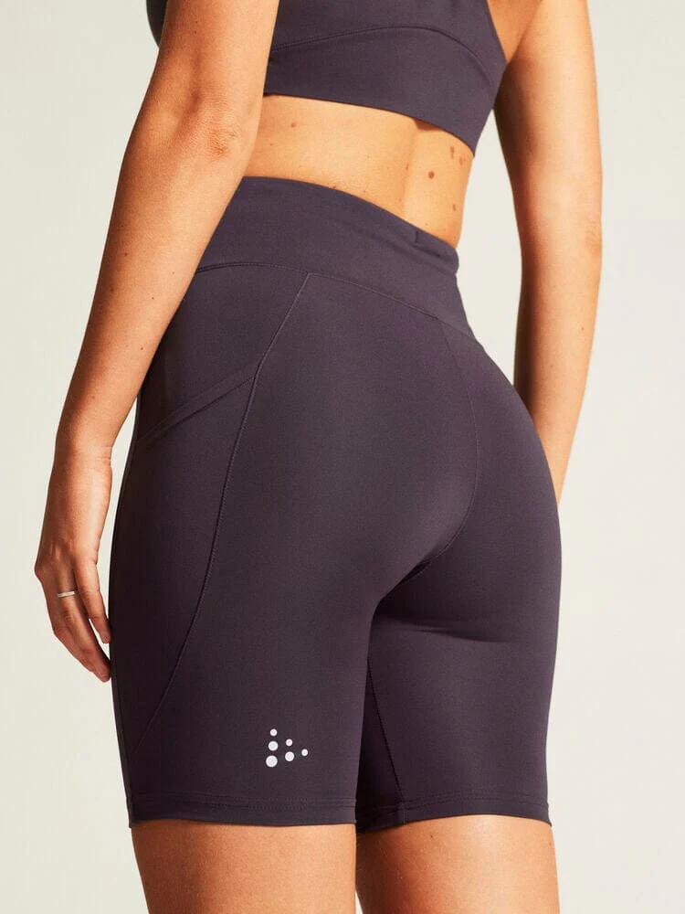 Women's ADV Essence Training Short Tights 2 - DK Plum - Image 4
