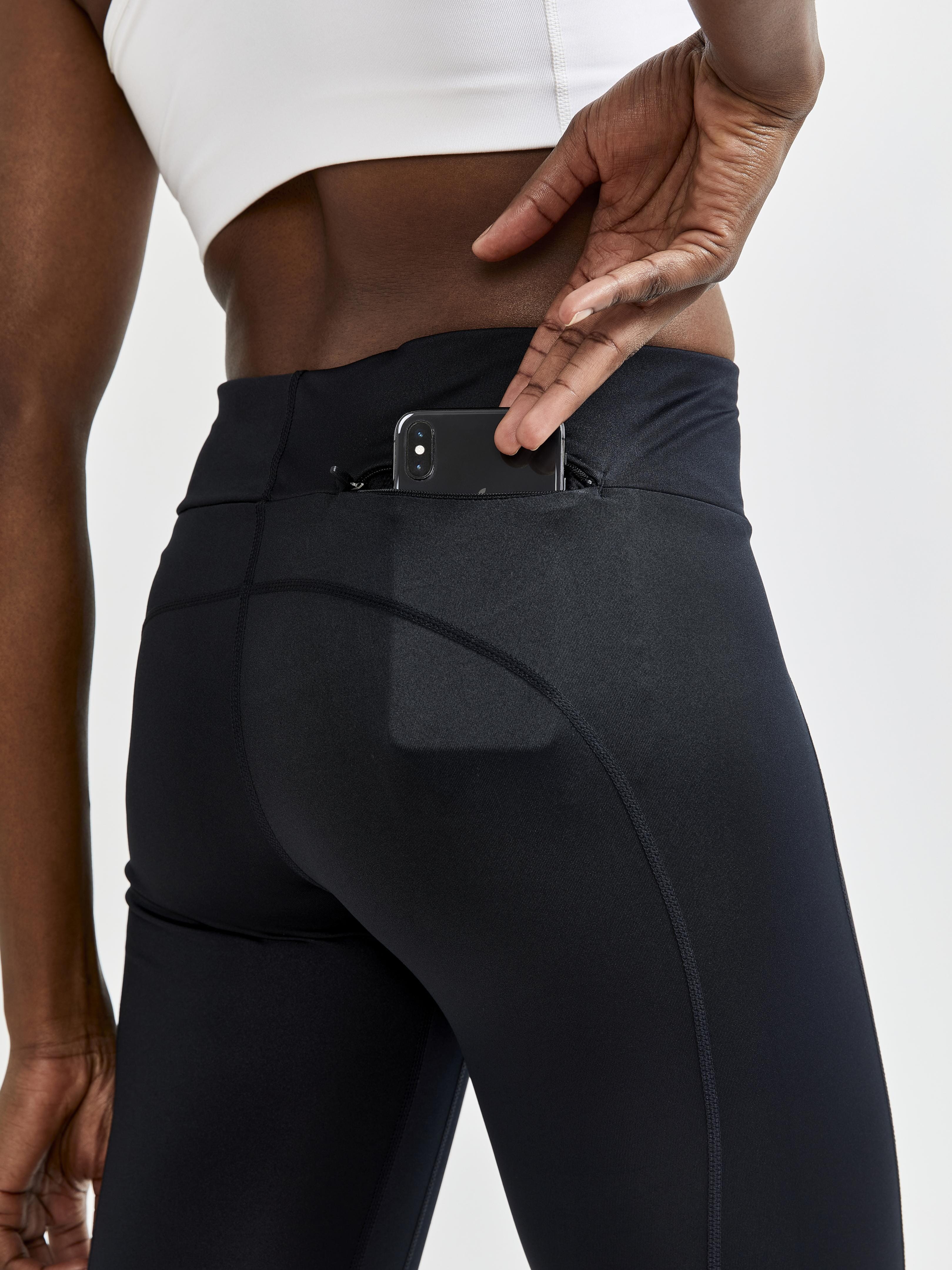 Women's ADV Essence Training Short Tights - Black - Image 3
