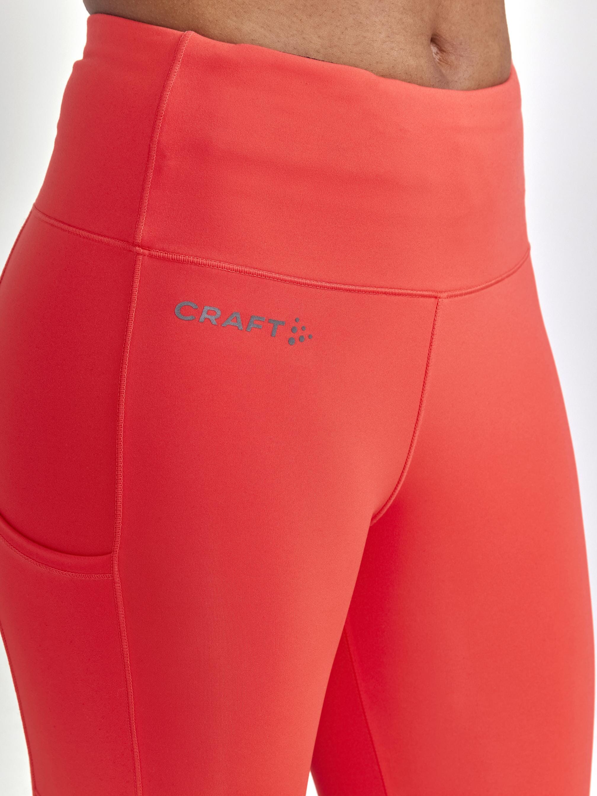 Women's ADV Essence Training Tights 2 - REDDISH - Image 3