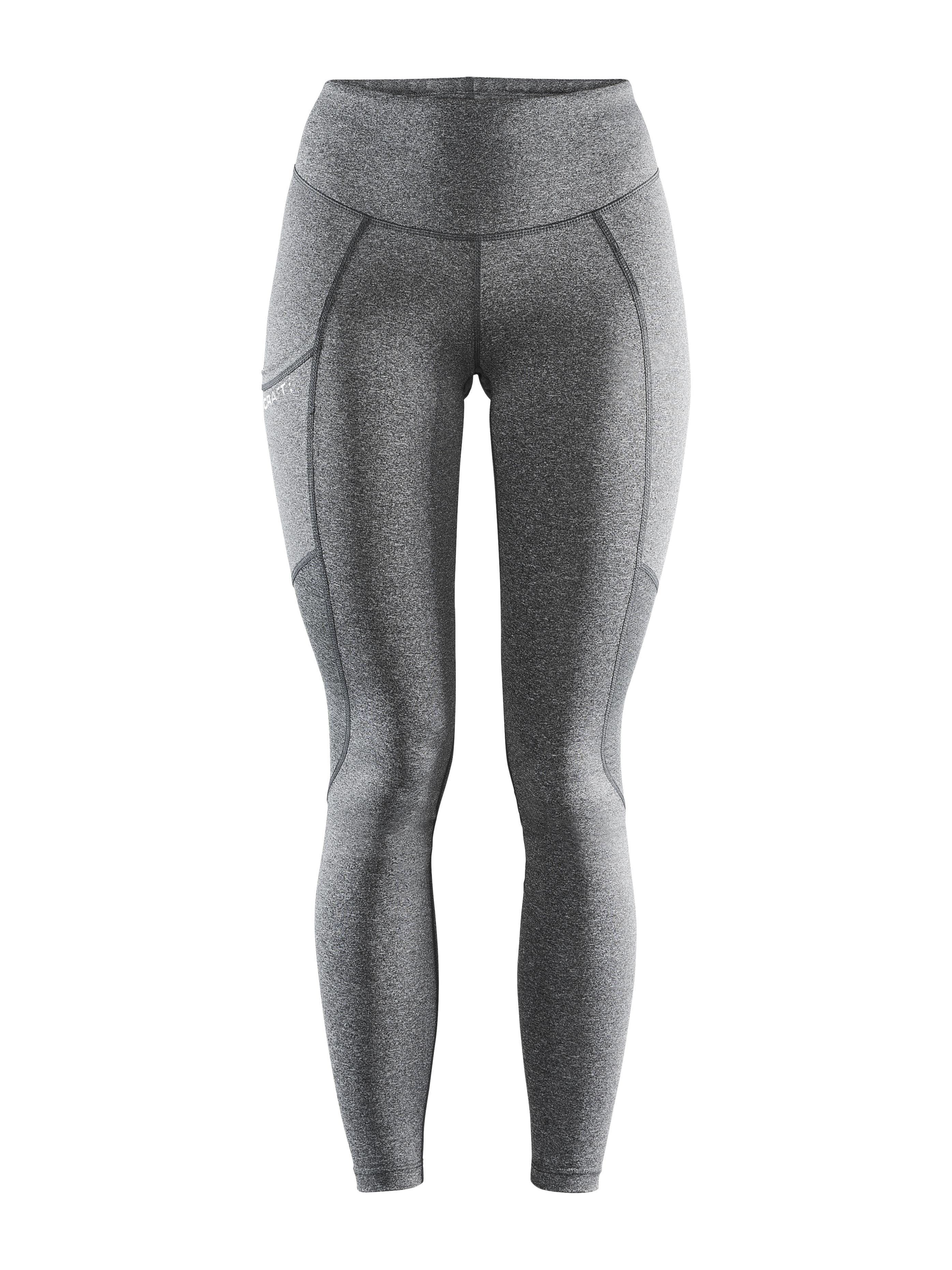 Women's ADV Essence Training Tights - Dk Grey Melange - Image 5