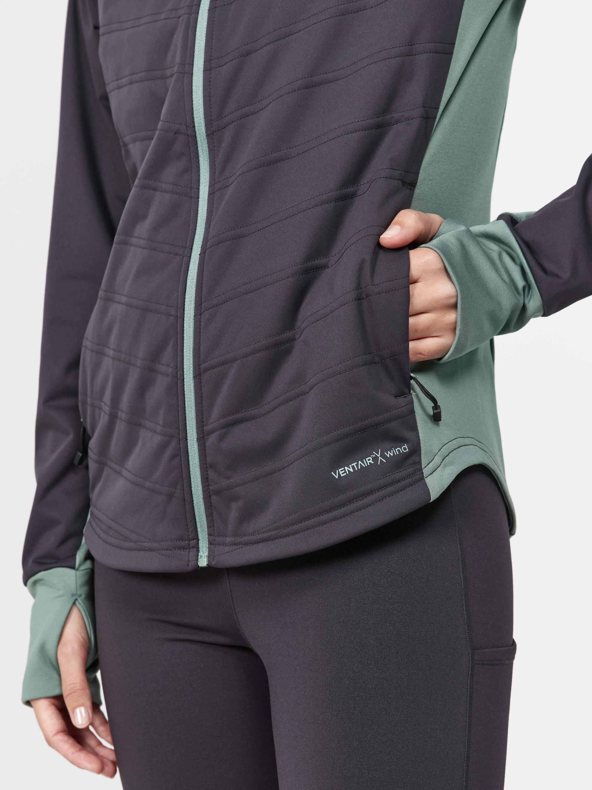 Women's ADV Essence Warm Jacket - THYME-SLATE - Image 3