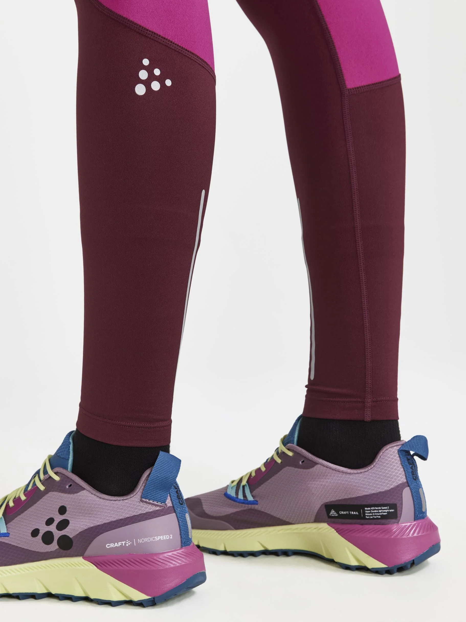 Women's ADV Essence Warm Tights - PUNSCH-ROXO - Image 5