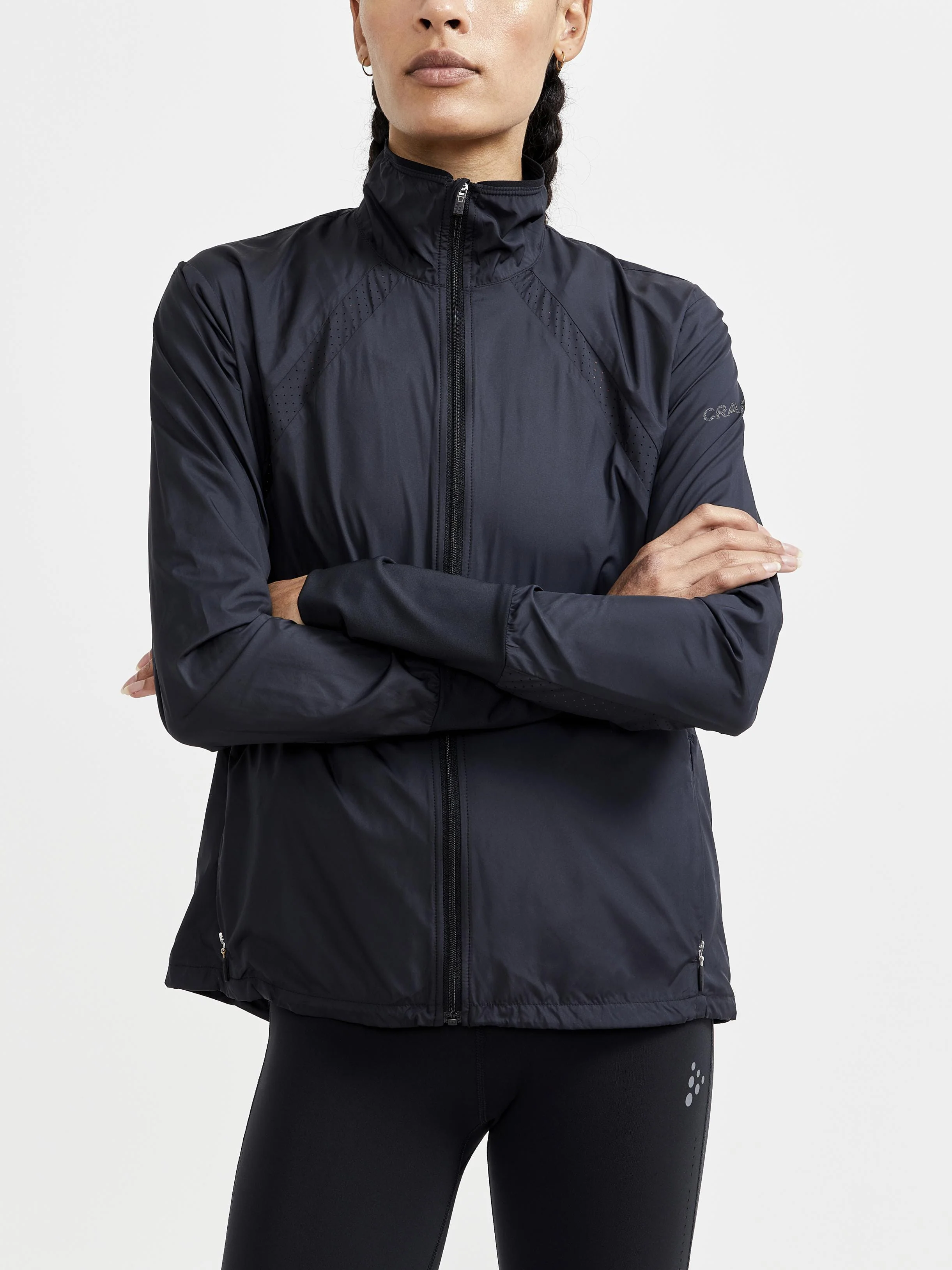Women's ADV Essence Wind Jacket - Black - Image 2
