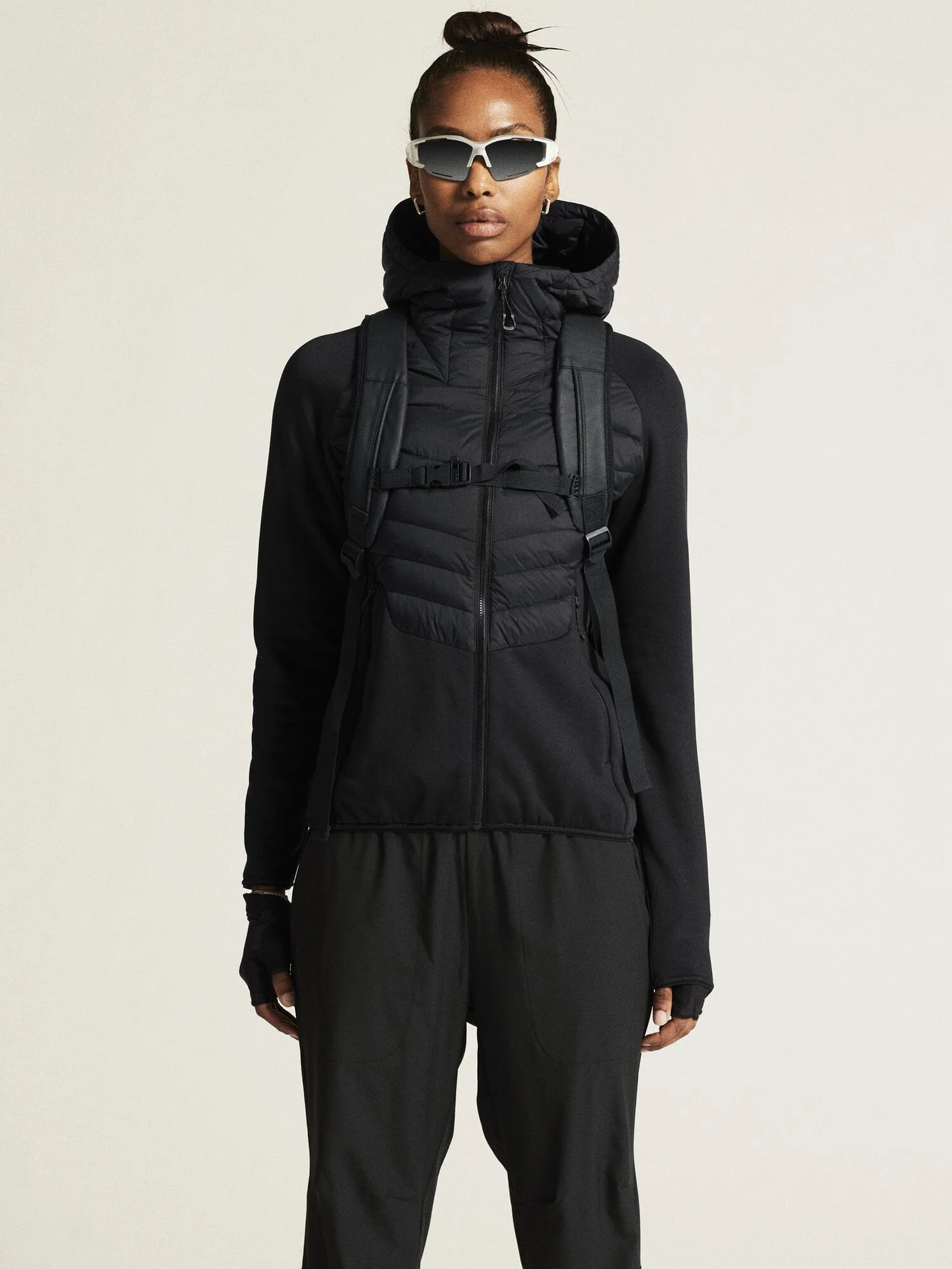 Women's ADV Explore Hybrid Down Jacket - Black - Image 2