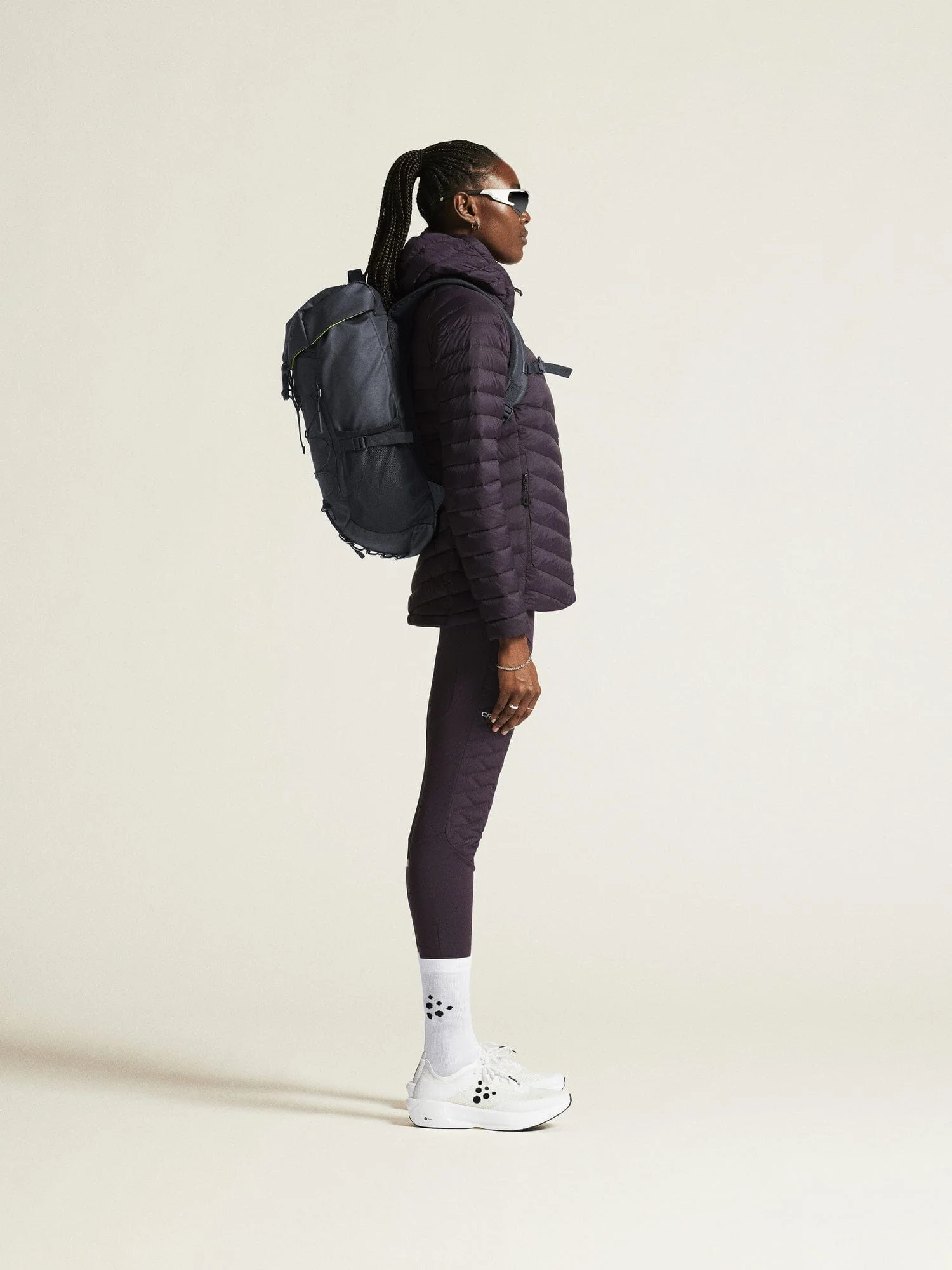 Women's ADV Explore Light Down Jacket - DK Plum - Image 6