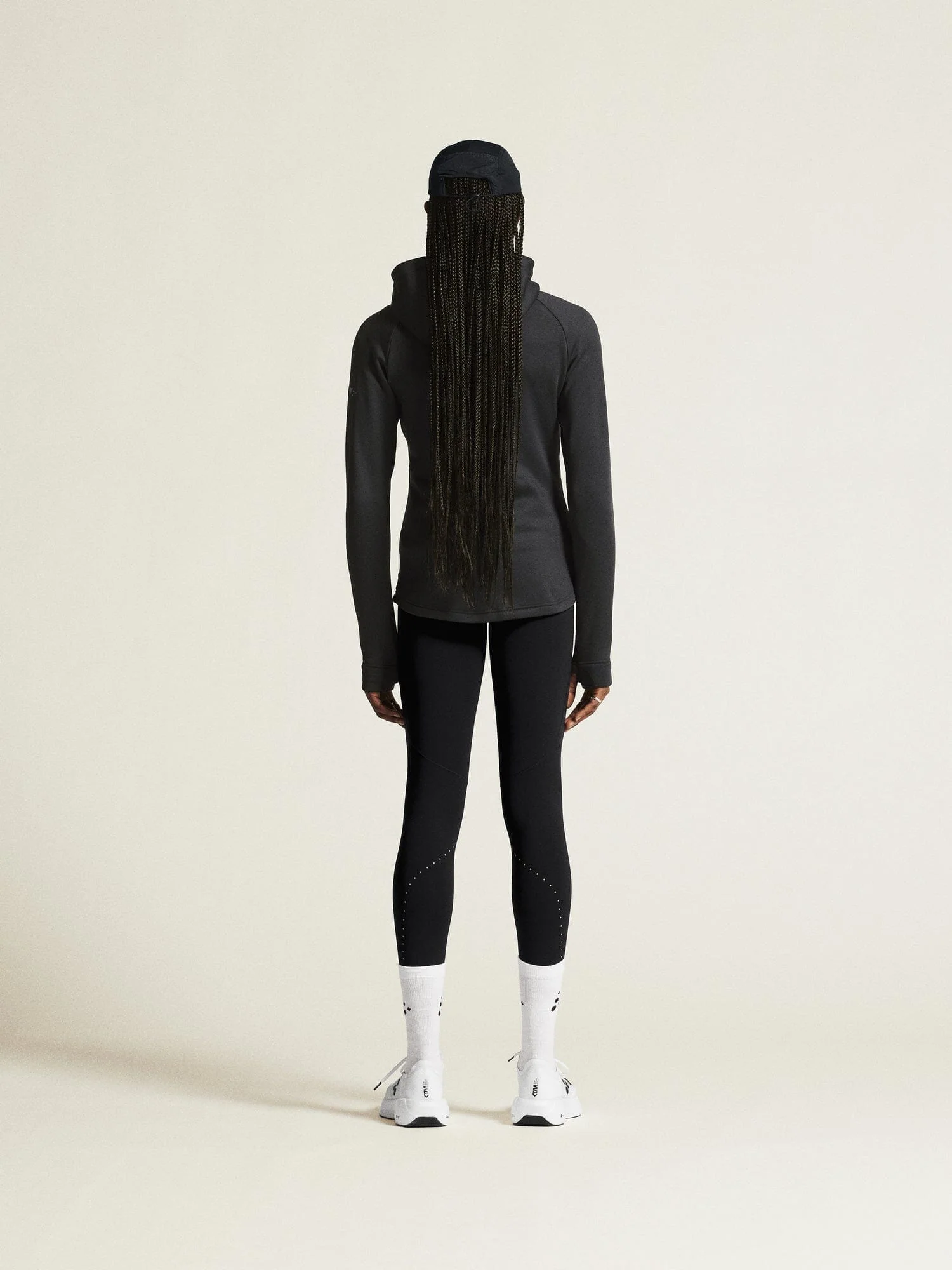 Women's ADV Explore Power Fleece Hood Jacket - Black - Image 7