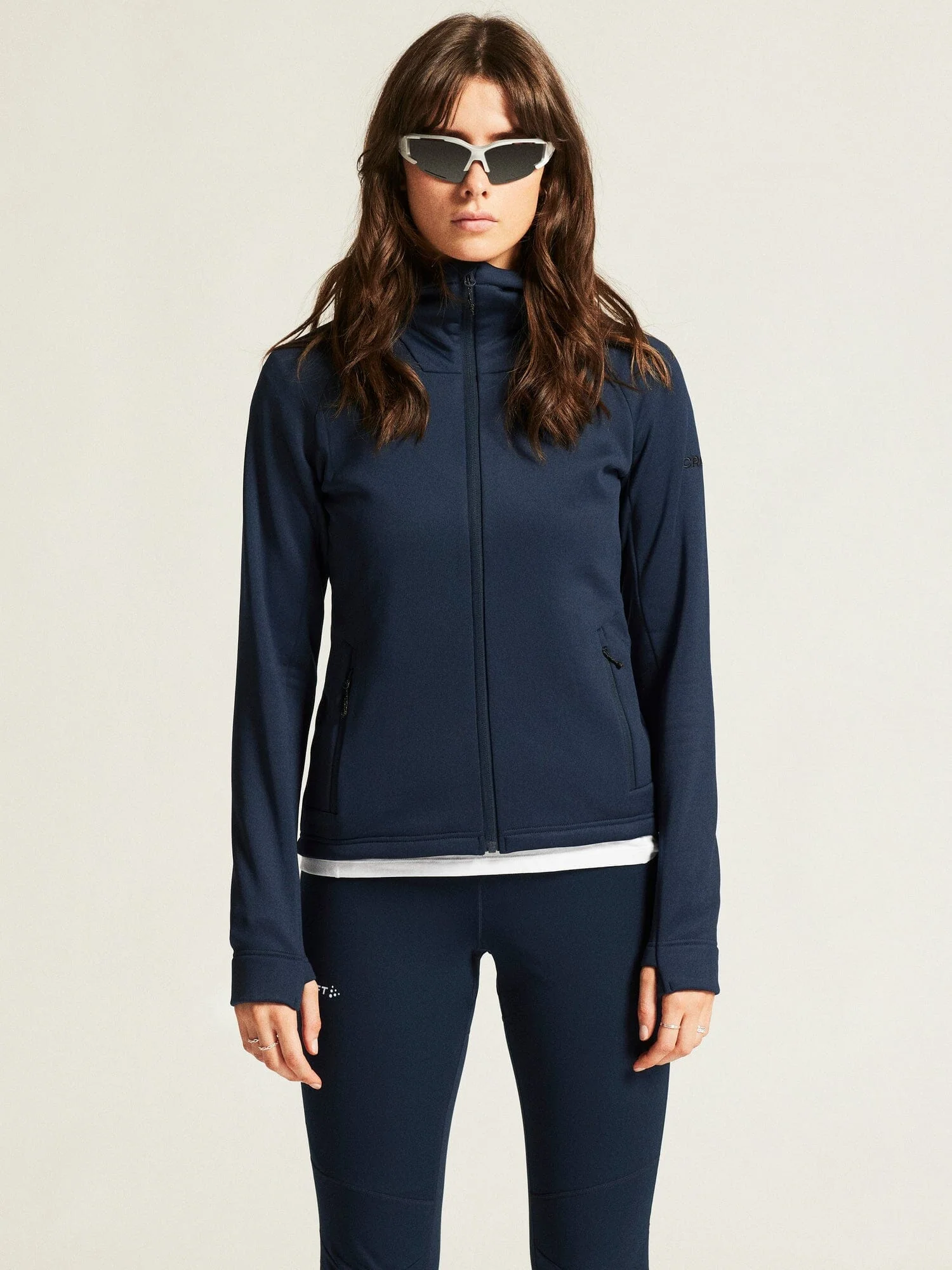 Women's ADV Explore Power Fleece Hood Jacket - Blaze - Image 2