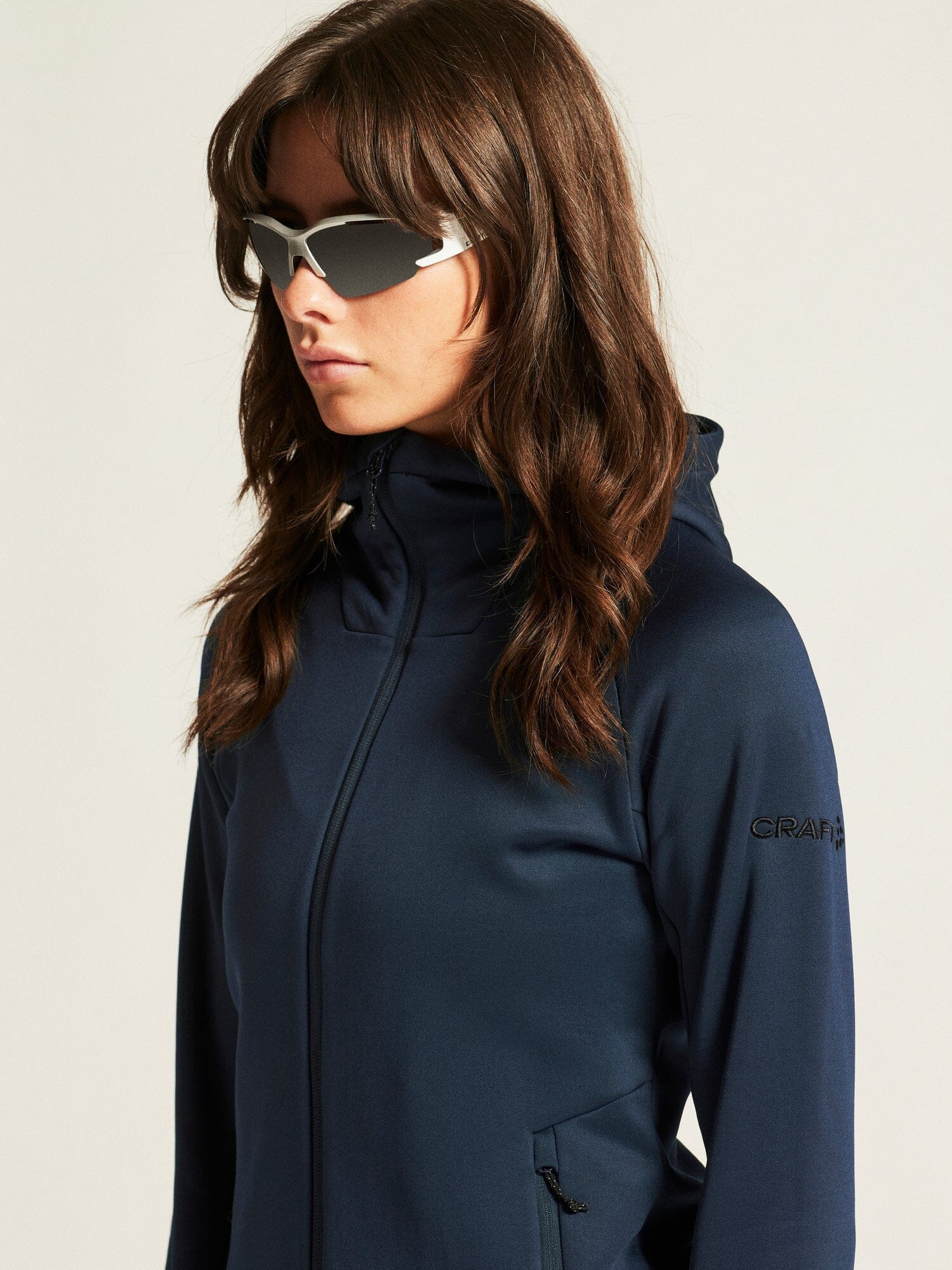 Women's ADV Explore Power Fleece Hood Jacket - Blaze - Image 3