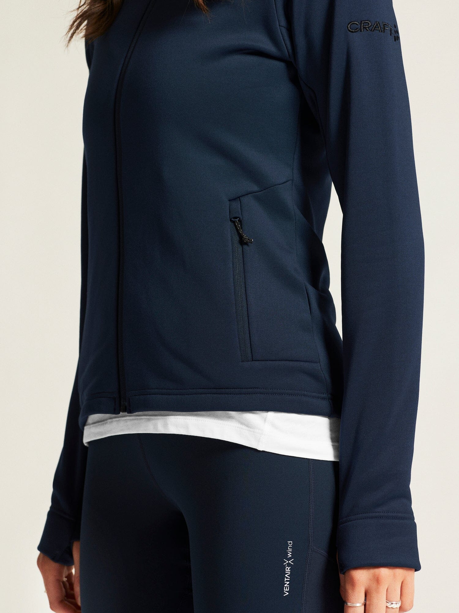 Women's ADV Explore Power Fleece Hood Jacket - Blaze - Image 4