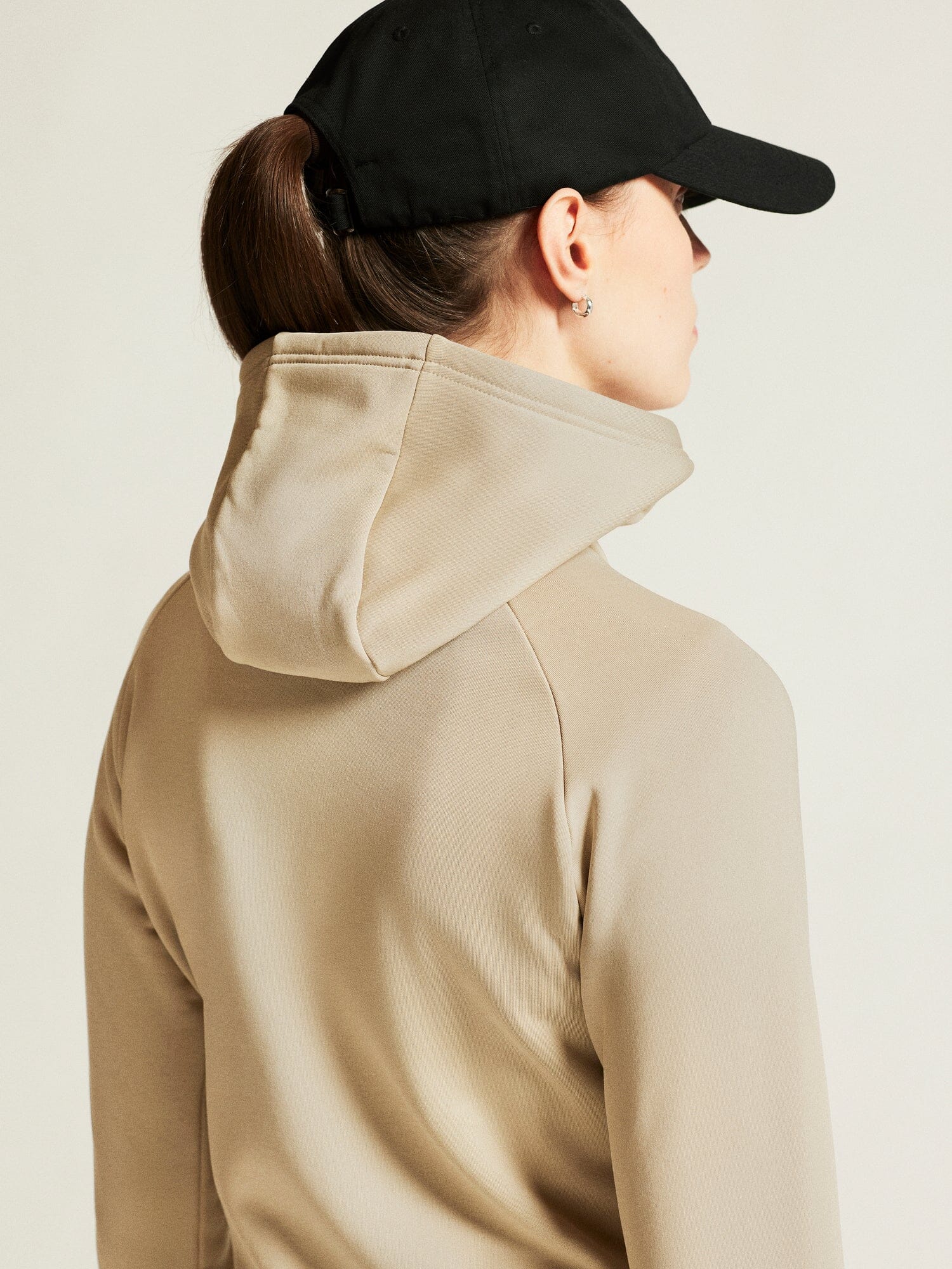Women's ADV Explore Power Fleece Hood Jacket - Hay - Image 4