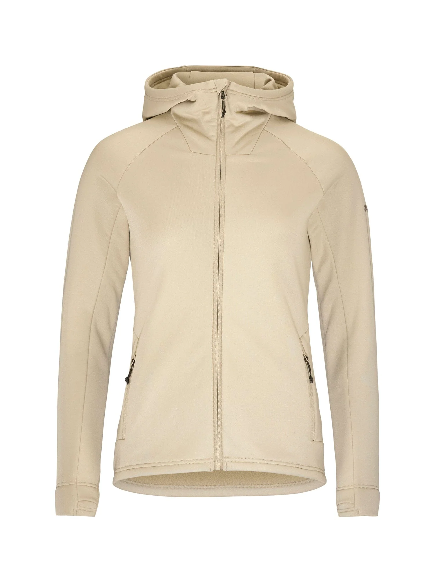Women's ADV Explore Power Fleece Hood Jacket - Hay - Image 7