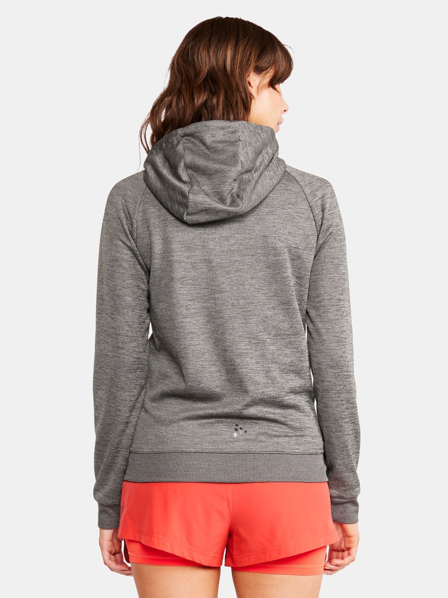 Women's ADV Full-Zip Hood - Dk Grey Melange - Image 3
