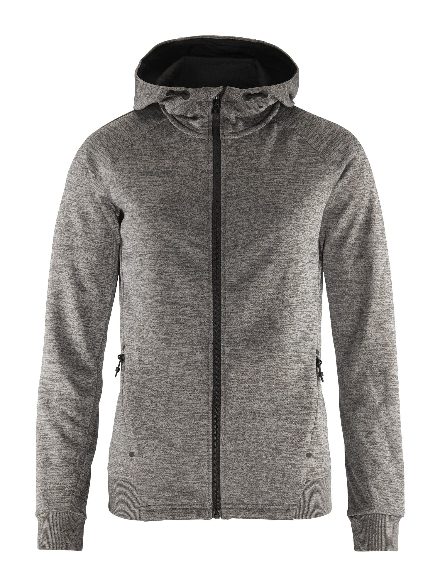 Women's ADV Full-Zip Hood - Dk Grey Melange - Image 4