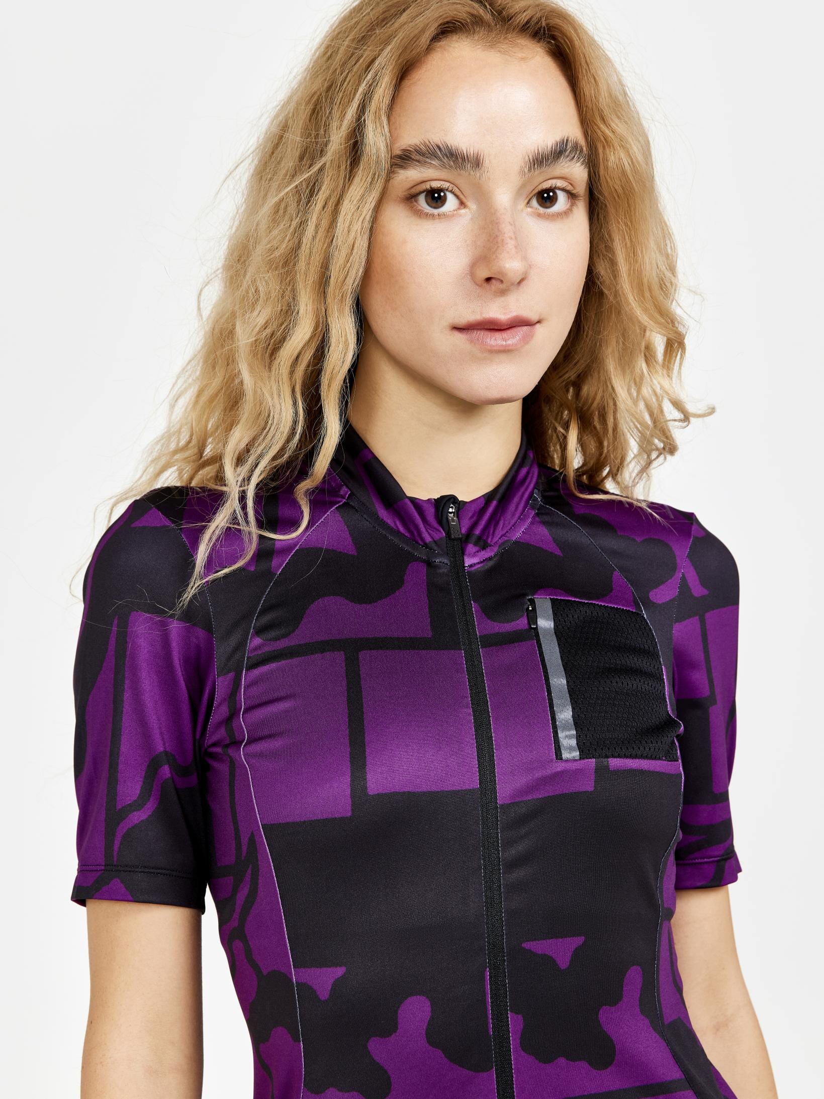 Women's ADV Gravel SS Jersey - BLOSSOM-BLACK - Image 3