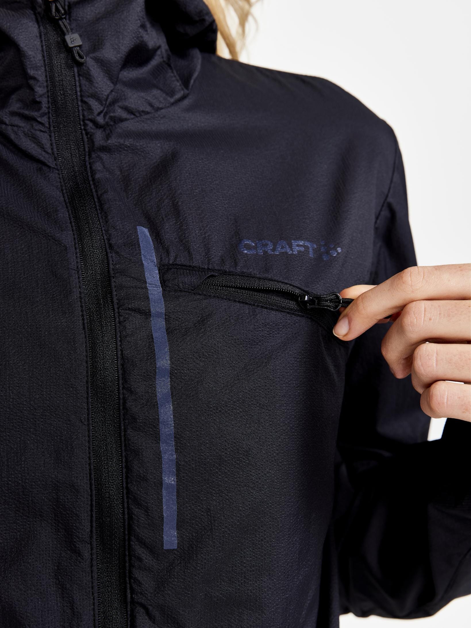 Women's ADV Gravel Wind Jacket - Black - Image 4