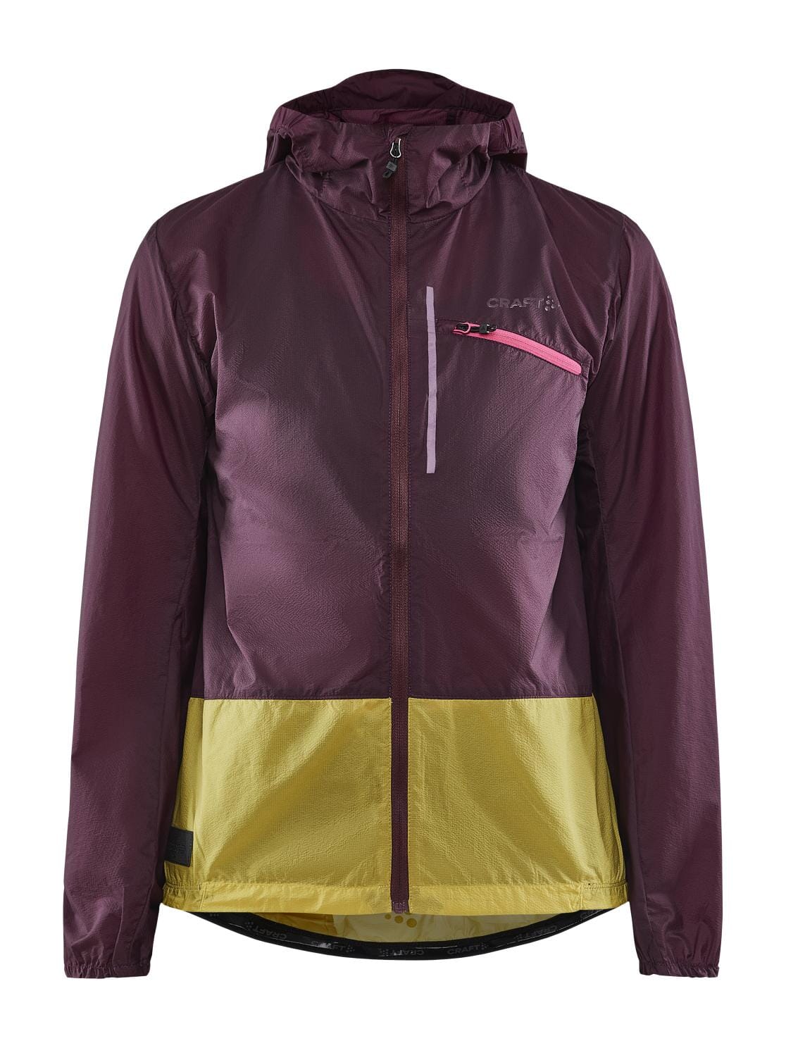Women's ADV Gravel Wind Jacket - BURGUNDY-CRESS - Image 8