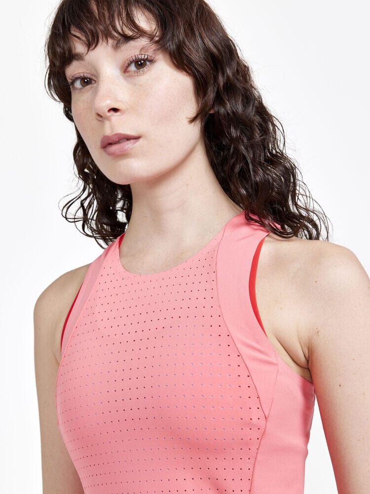 Women's ADV Hit Perforated Training Tank - ARROSA - Image 3