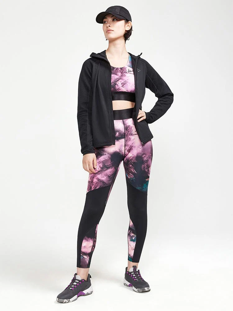 Women's ADV Hit Sport Top - BLACK/MULTI - Image 3