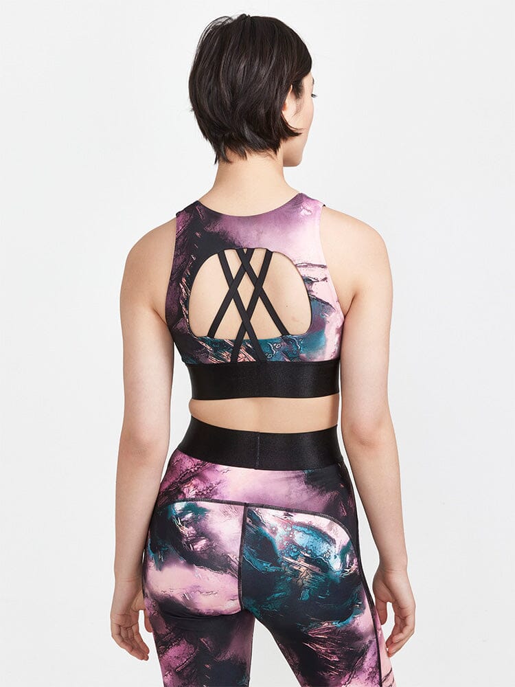 Women's ADV Hit Sport Top - BLACK/MULTI - Image 5