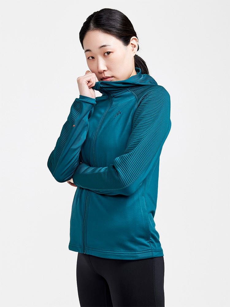 Women's ADV Hit Zip Hoodie - OPAL - Image 2