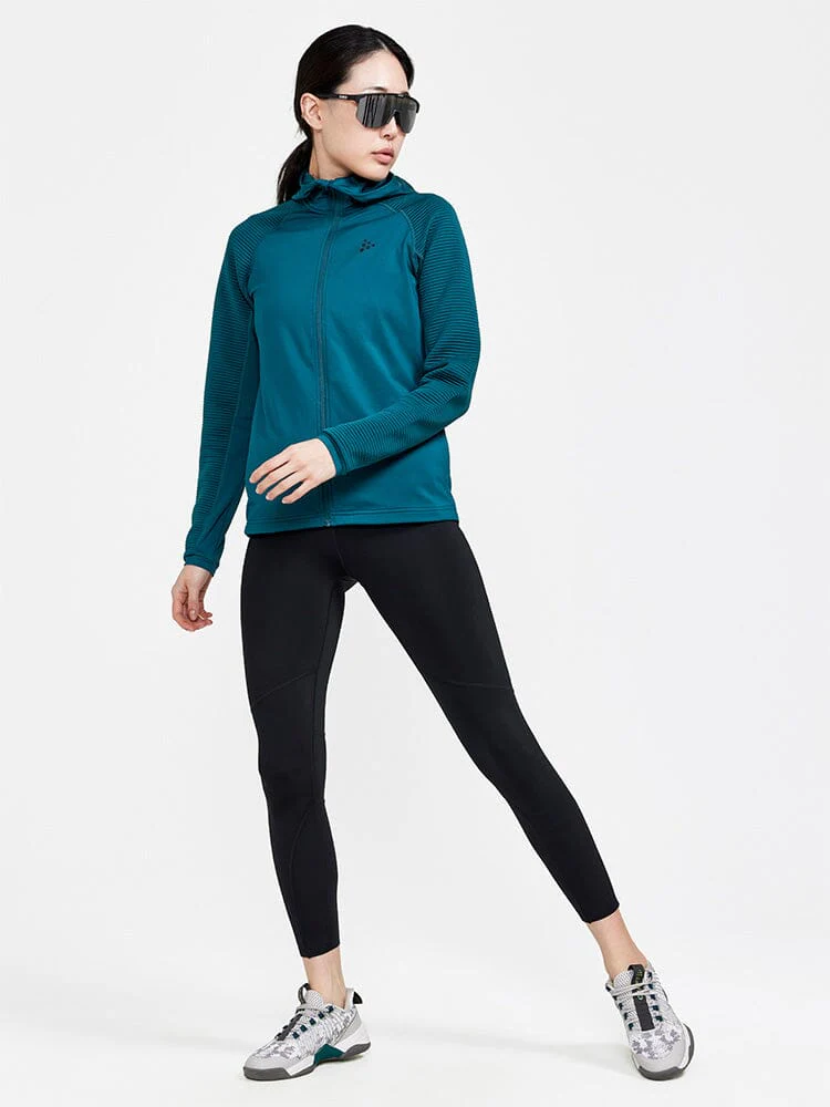 Women's ADV Hit Zip Hoodie - OPAL - Image 4