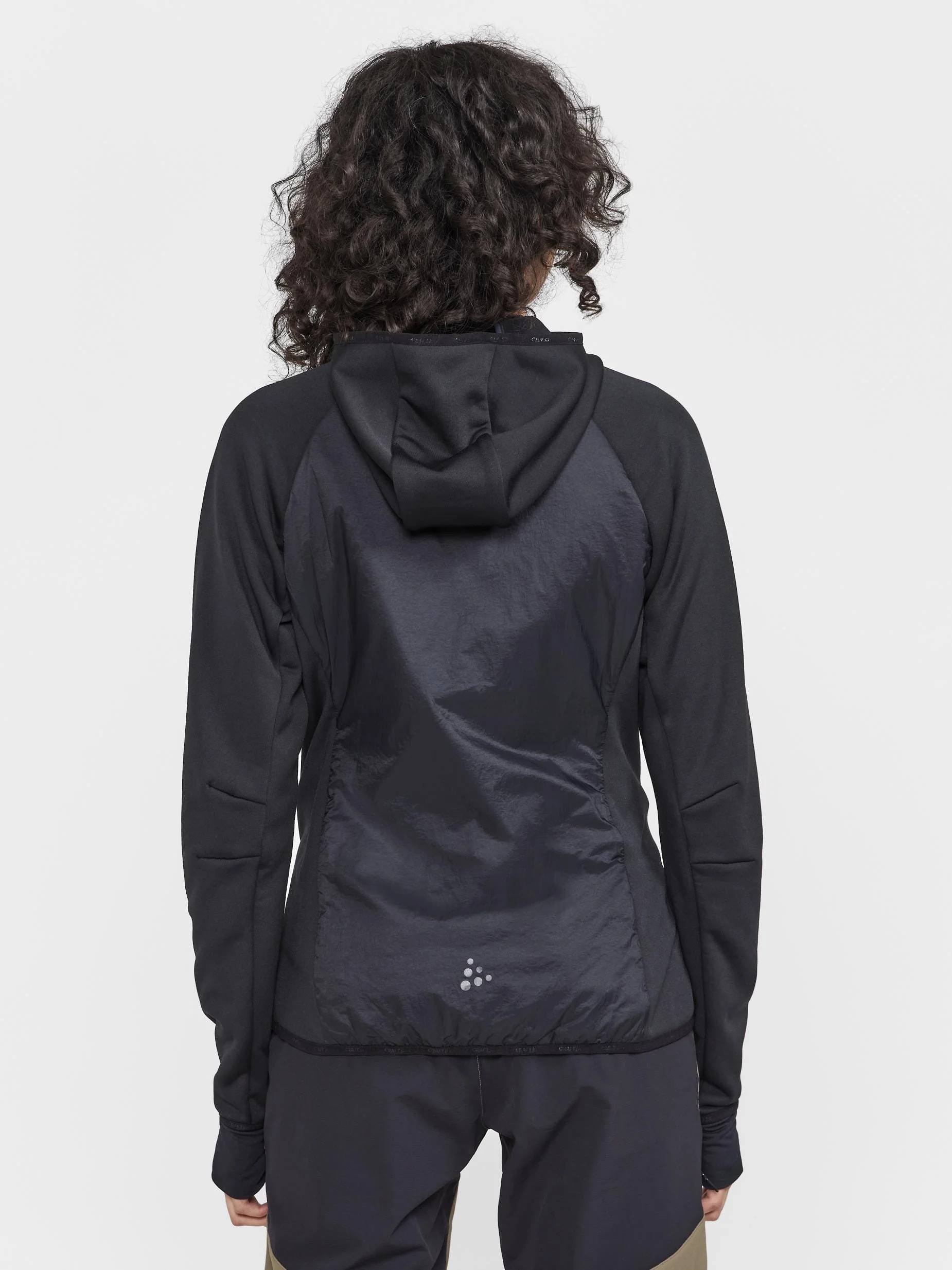 Women's ADV Hybrid Midlayer - Black - Image 2