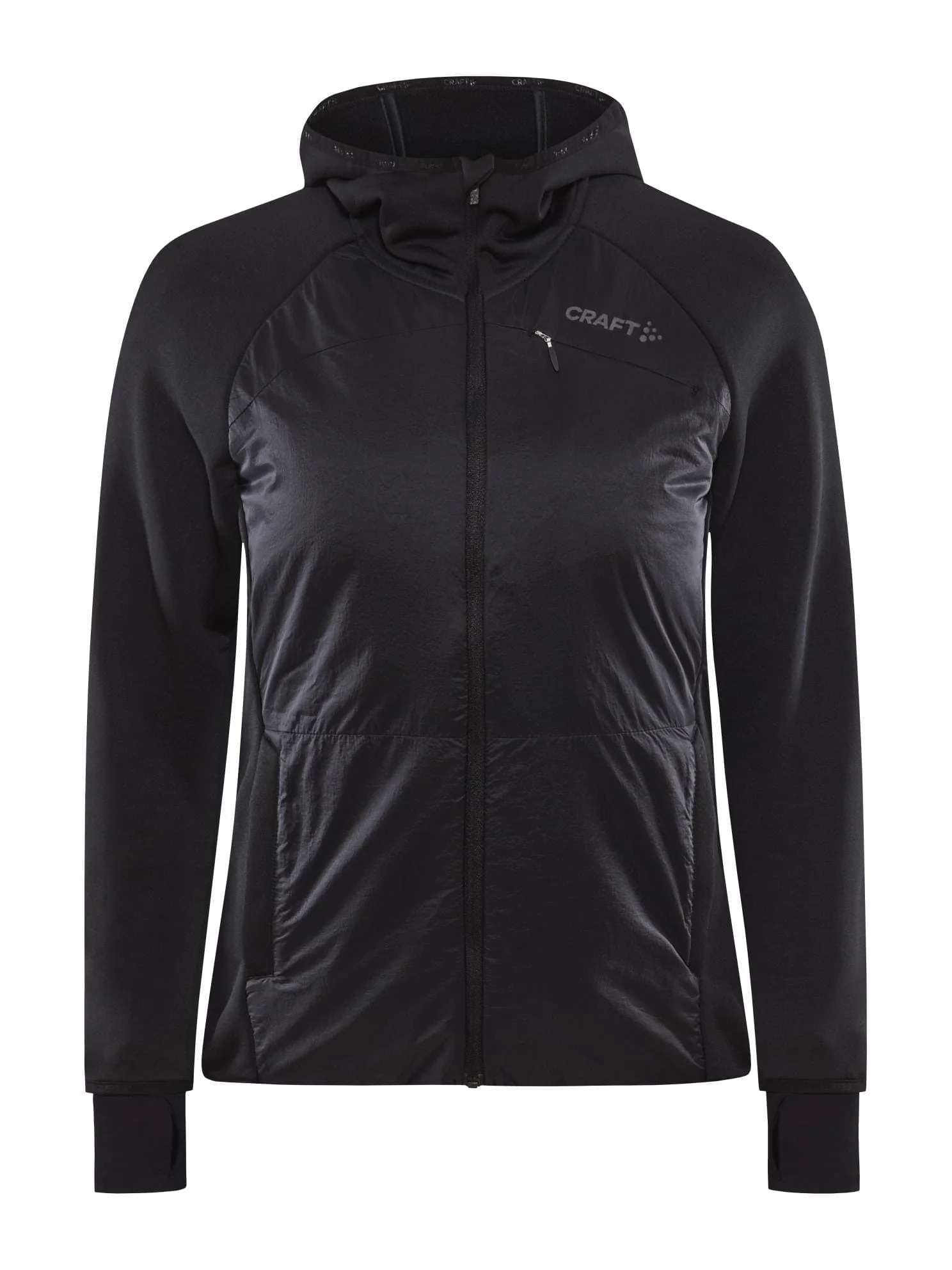 Women's ADV Hybrid Midlayer - Black - Image 6