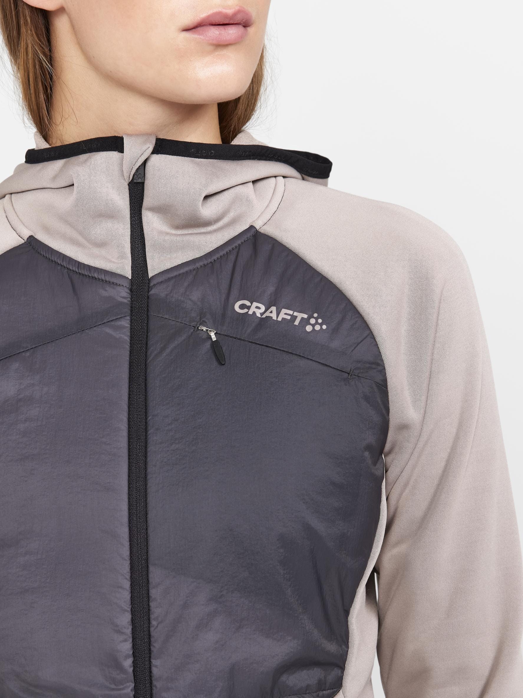 Women's ADV Hybrid Midlayer - CLAY-BLACK - Image 3