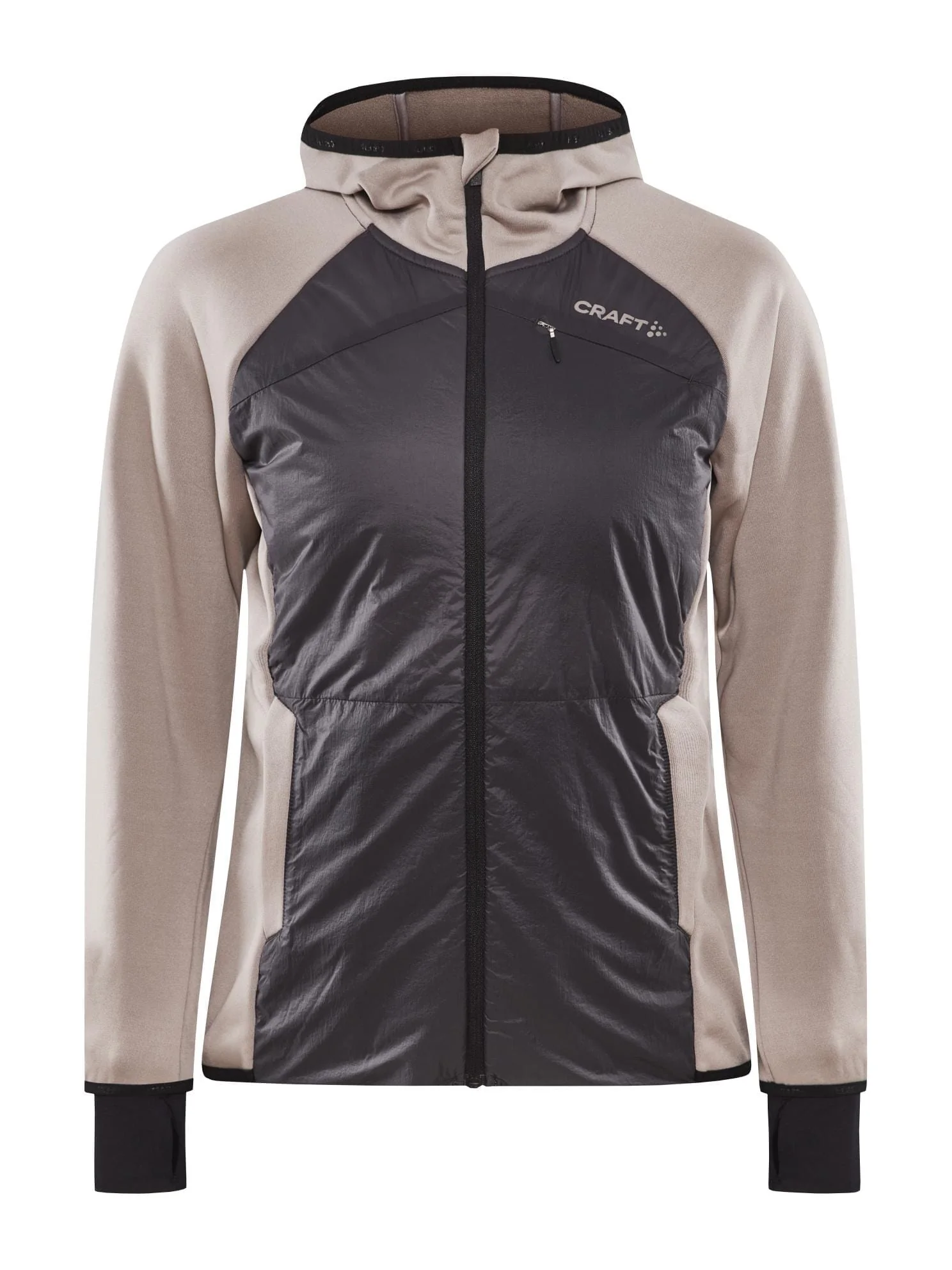 Women's ADV Hybrid Midlayer - CLAY-BLACK - Image 6
