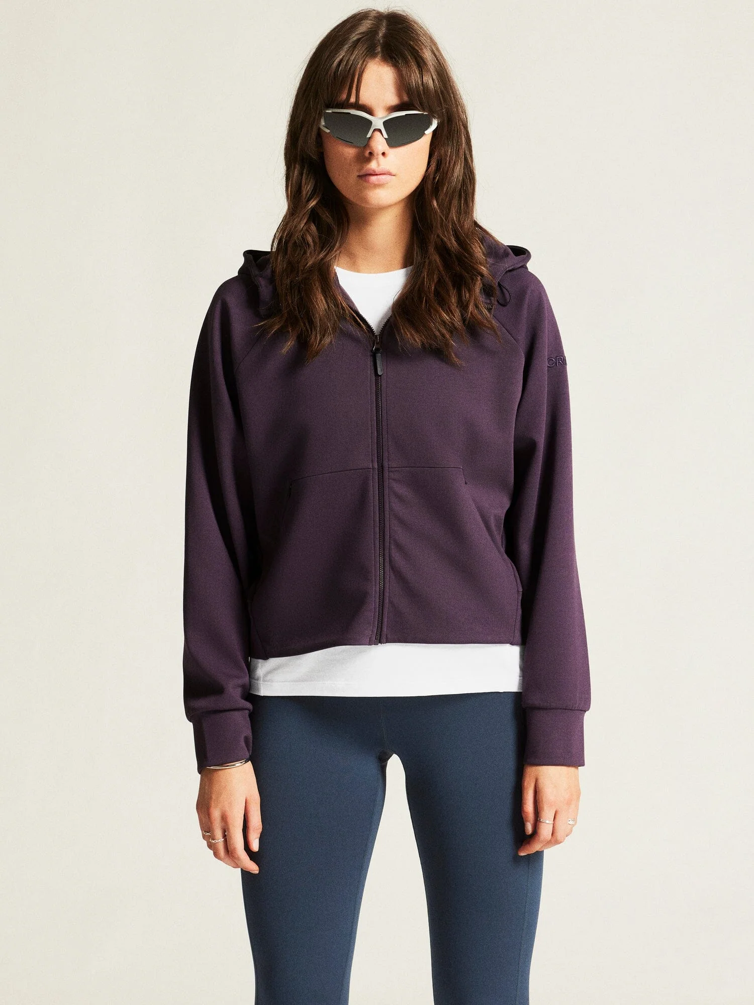 Women's ADV Join Full-Zip Hoodie - DK PLUM - Image 2