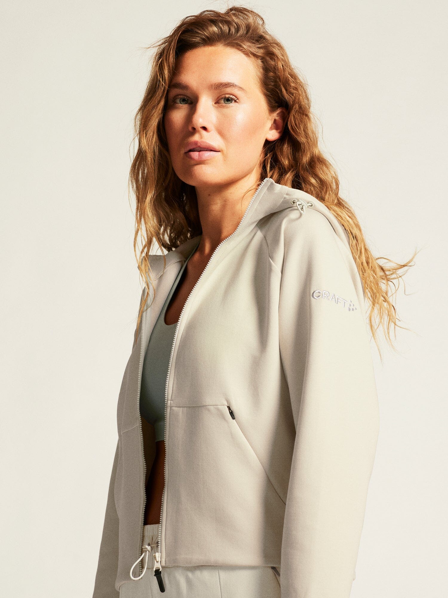 Women's ADV Join Full-Zip Hoodie - Plaster - Image 3