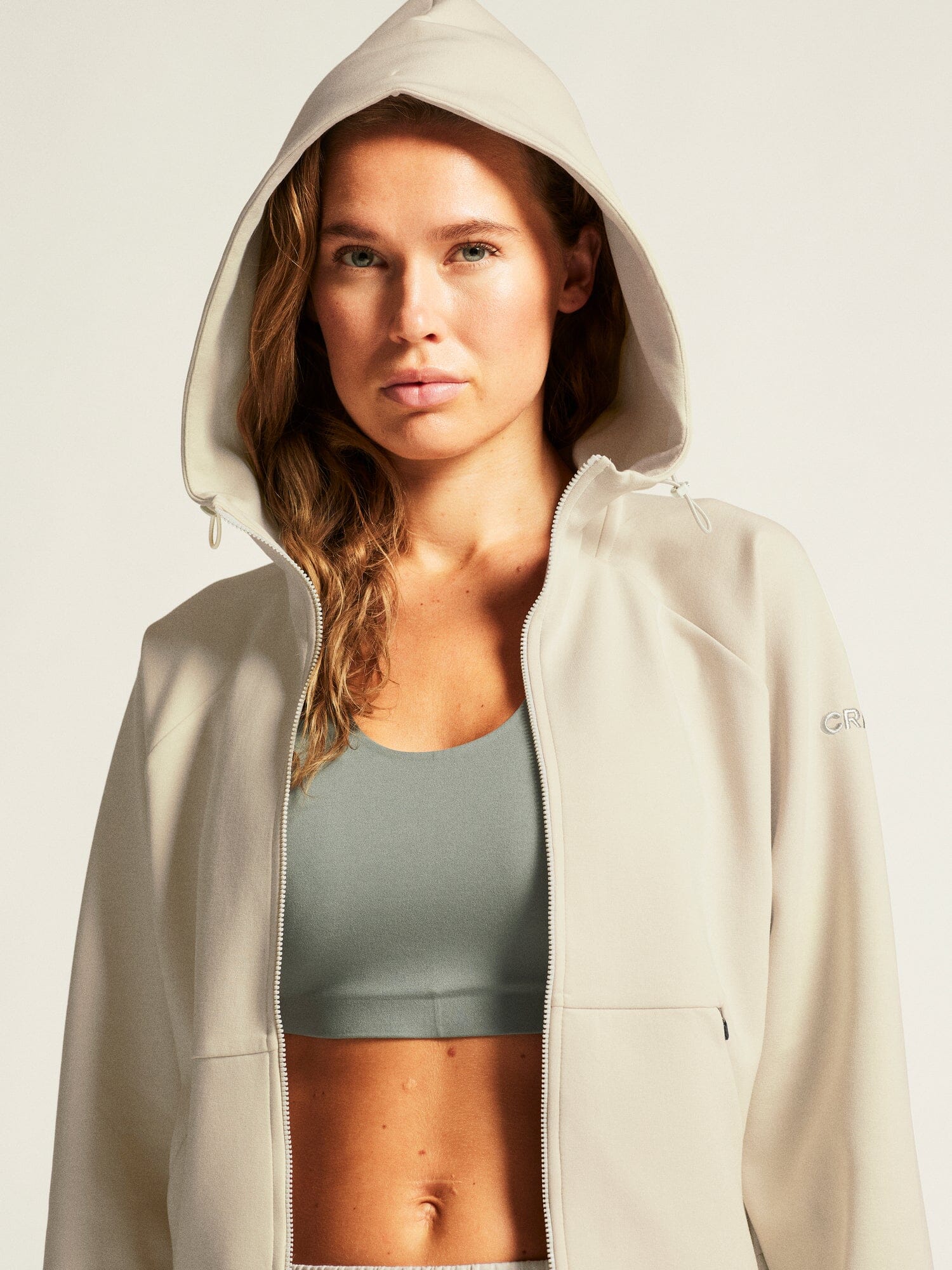 Women's ADV Join Full-Zip Hoodie - Plaster - Image 4