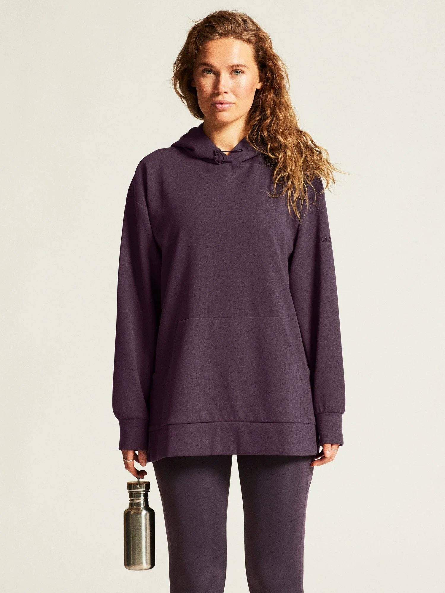 Women's ADV Join Long Hoodie - DK Plum - Image 2