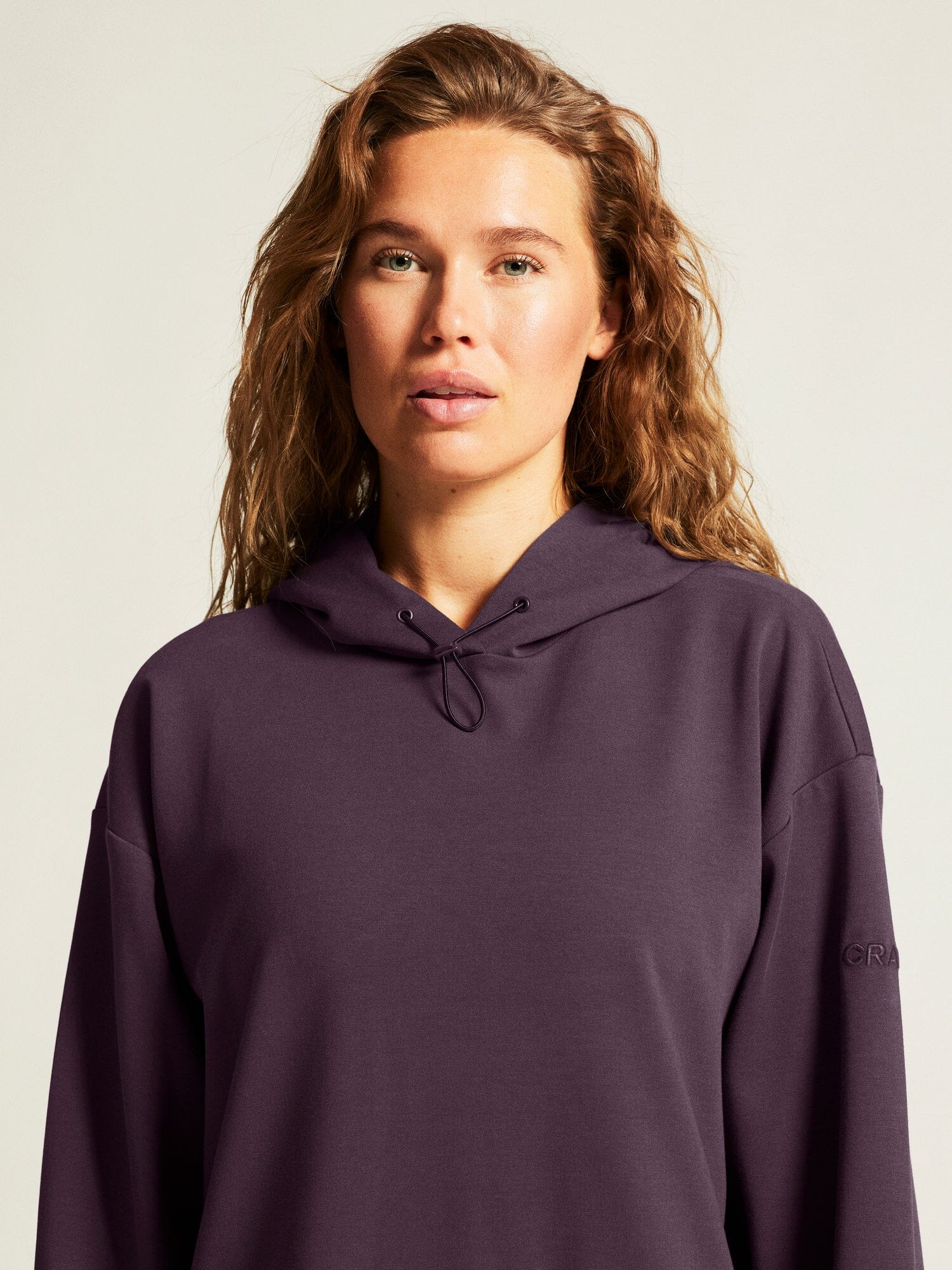 Women's ADV Join Long Hoodie - DK Plum - Image 3