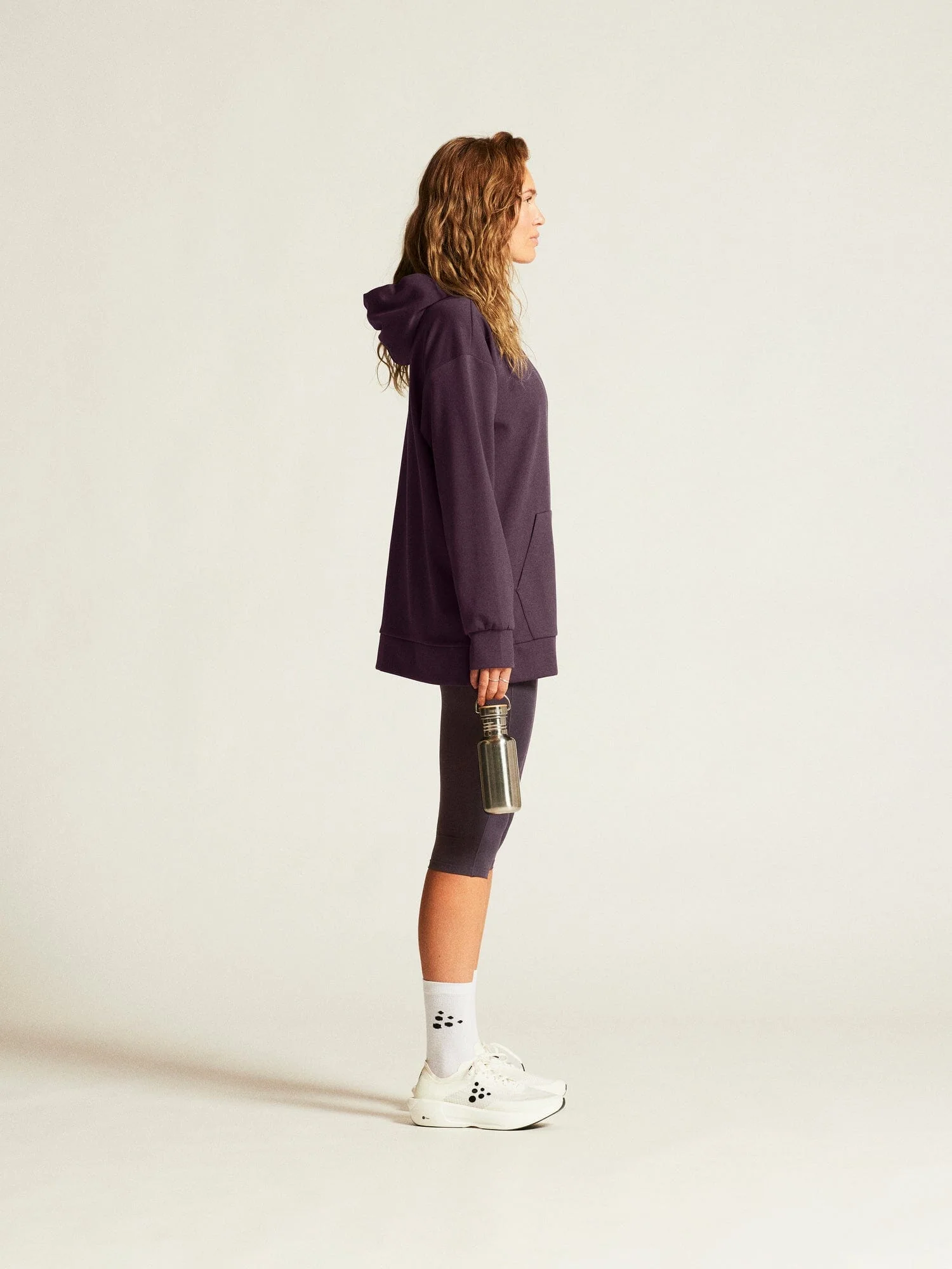 Women's ADV Join Long Hoodie - DK Plum - Image 5