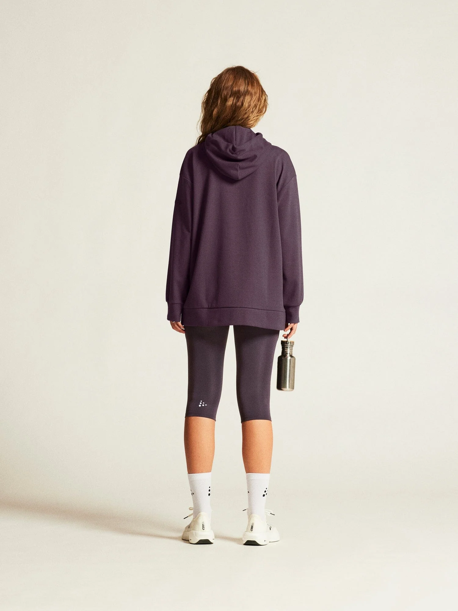 Women's ADV Join Long Hoodie - DK Plum - Image 6